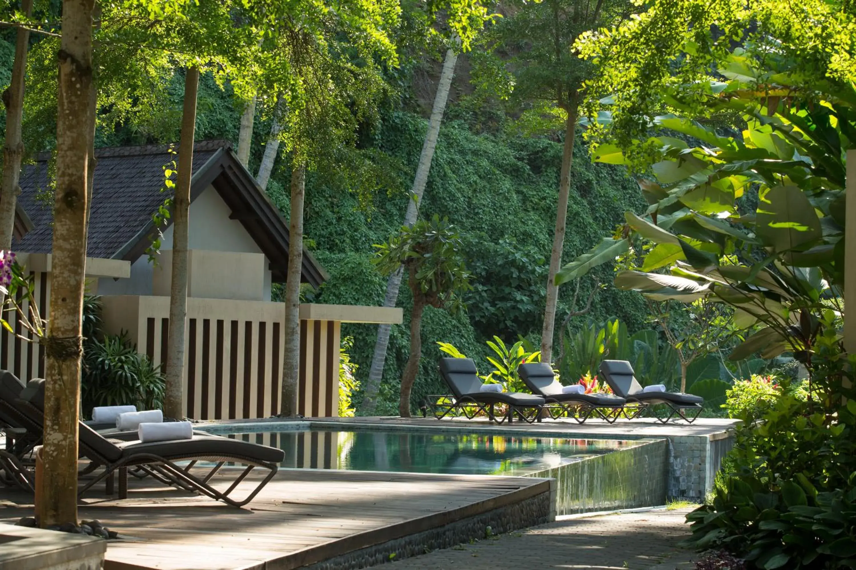 Spa and wellness centre/facilities, Patio/Outdoor Area in The Samaya Ubud Villas