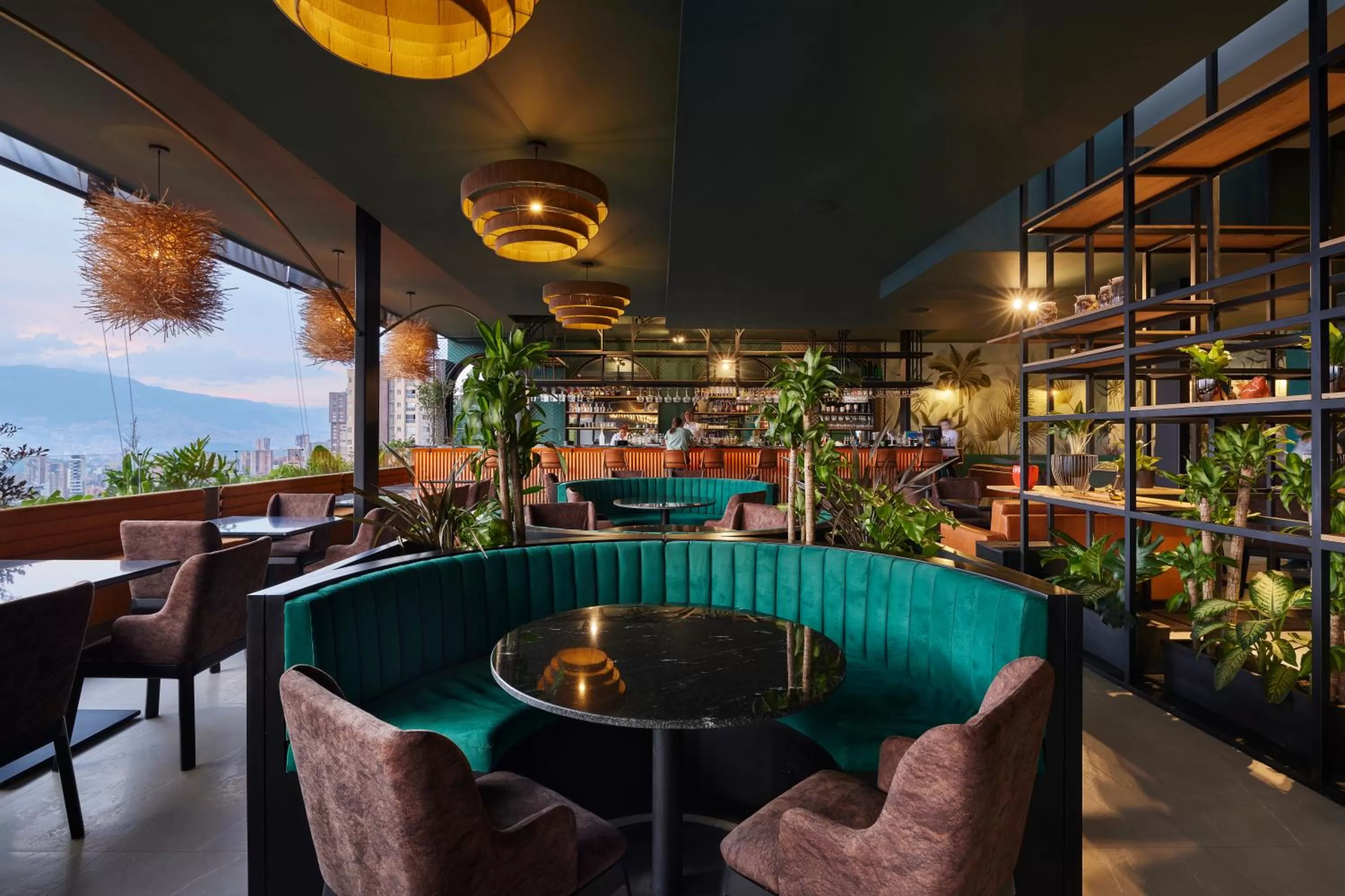 Restaurant/places to eat in Blues Suites Medellín