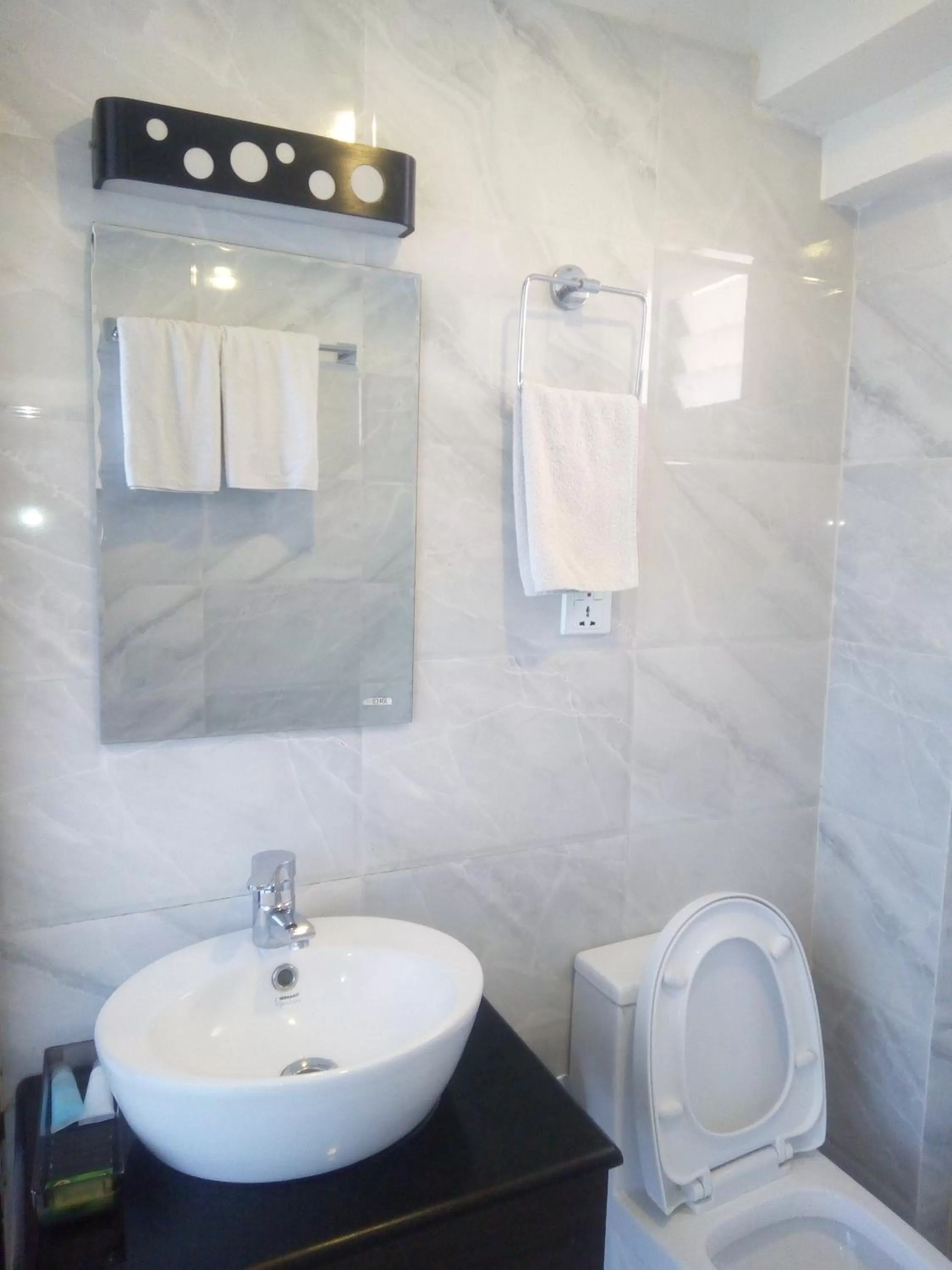 Bathroom in Hotel Himalayan Villa - Nagarkot