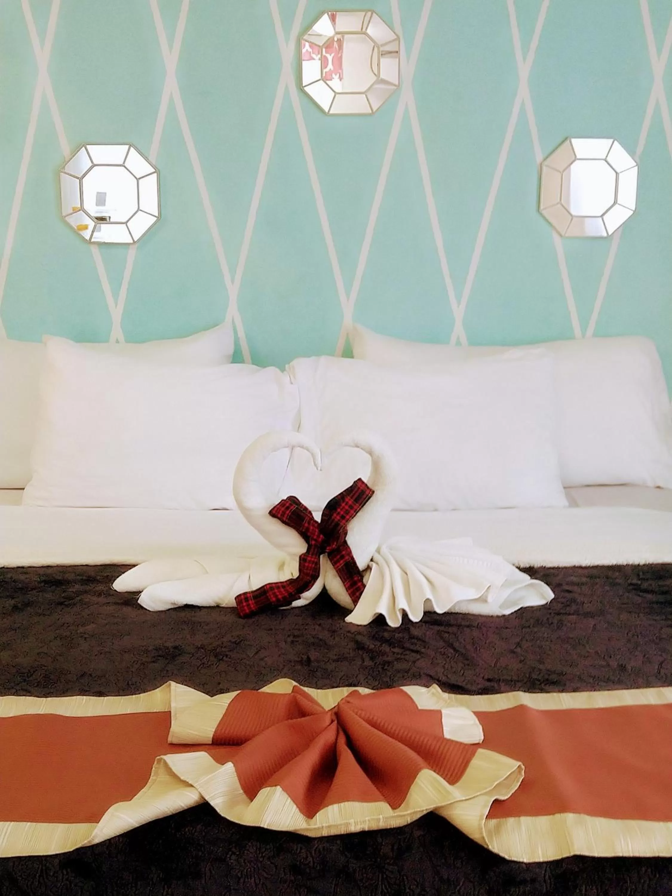 Bed in The Red Hut Inn