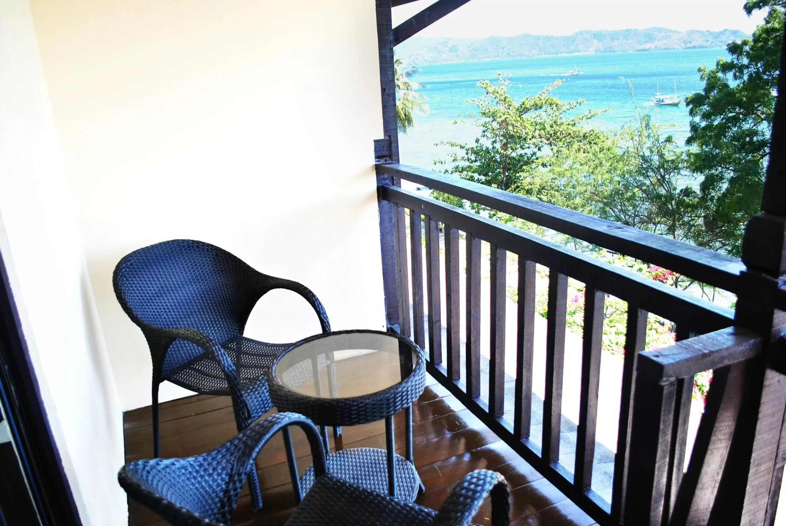 Balcony/Terrace in Altamare Dive and Leisure Resort Anilao