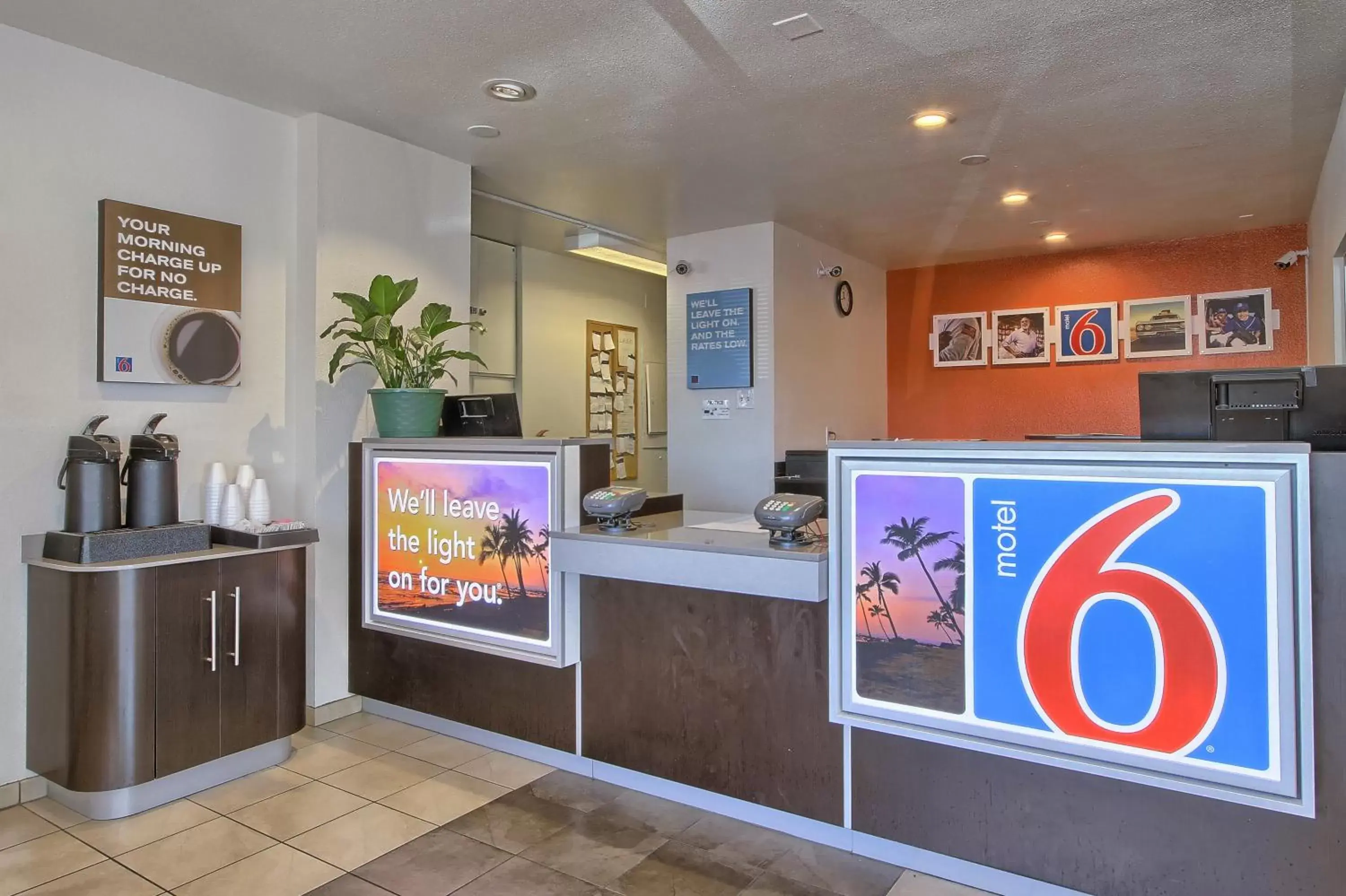 Lobby or reception, Lobby/Reception in Motel 6-Tulare, CA