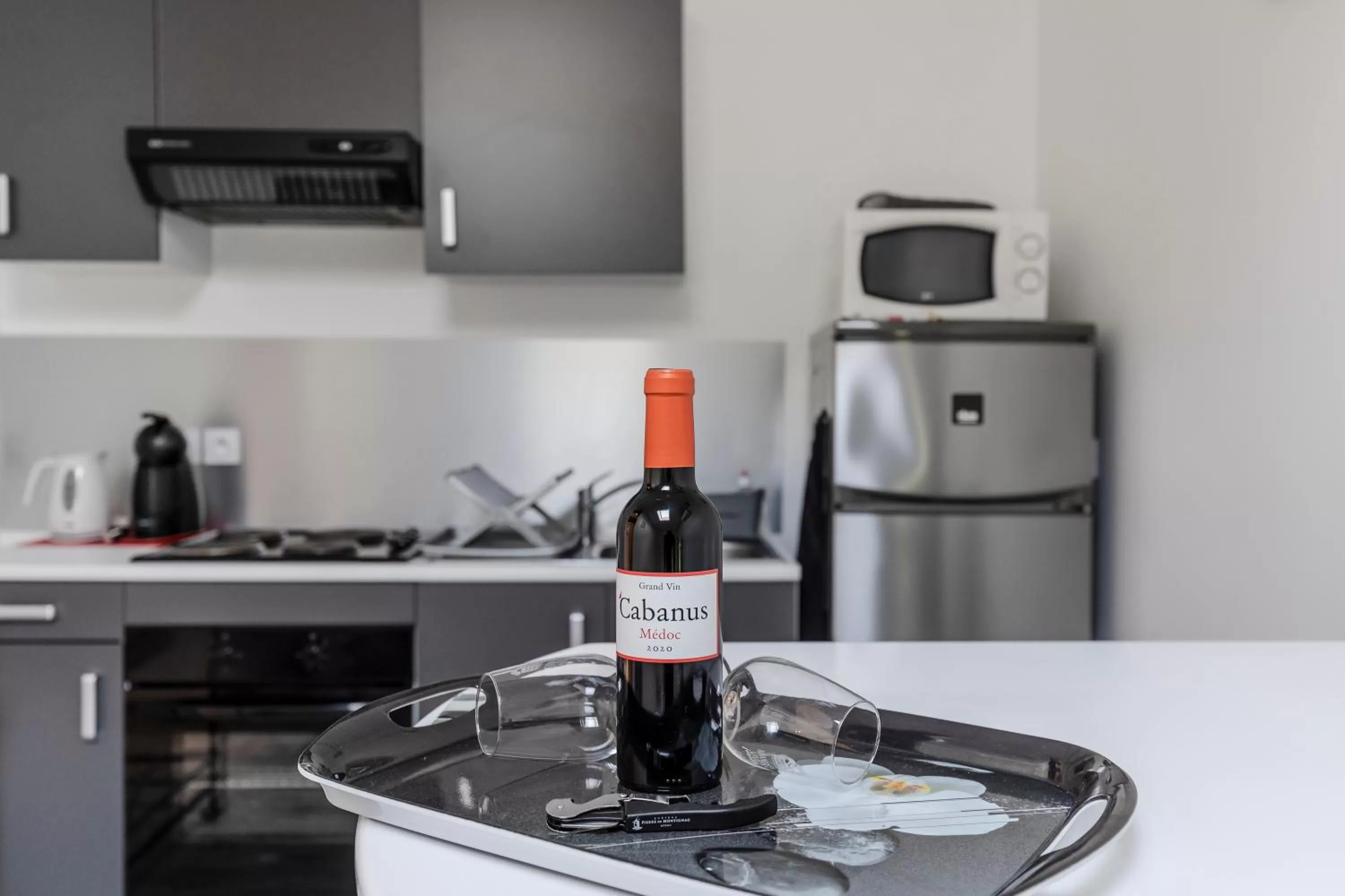 Drinks in Chambres d'Hôtes Château Pierre de Montignac