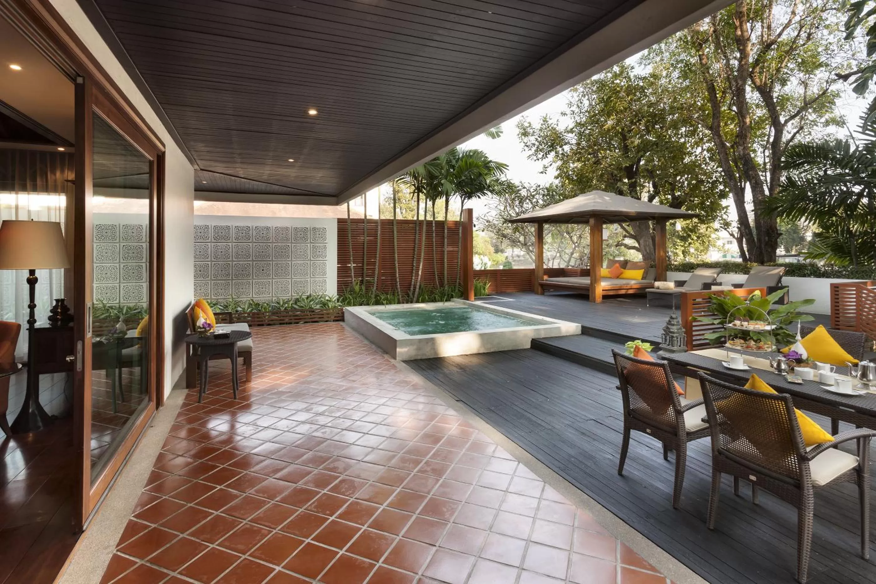 Balcony/Terrace in RatiLanna Riverside Spa Resort