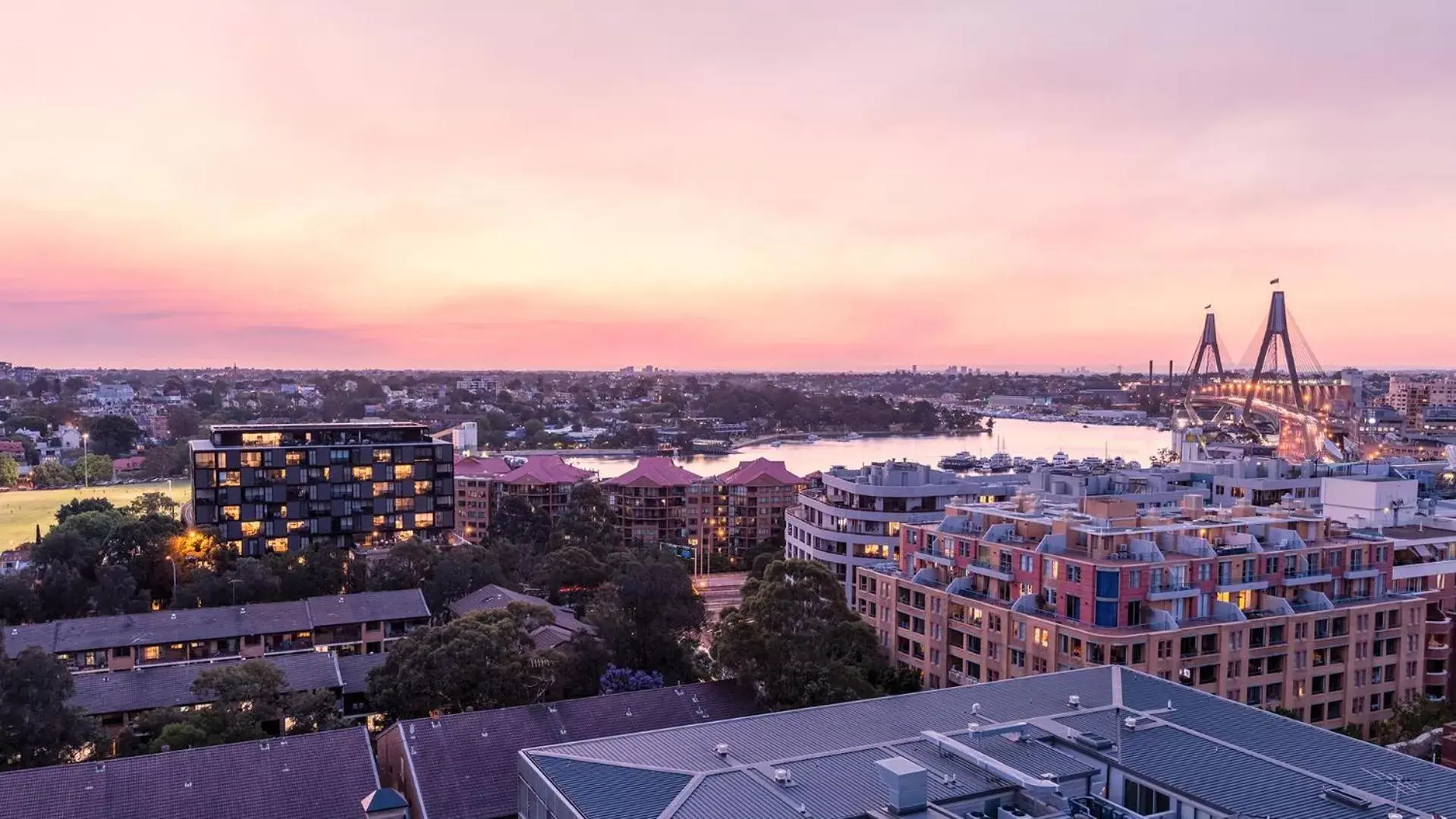 View (from property/room) in Oaks Sydney Goldsbrough Suites