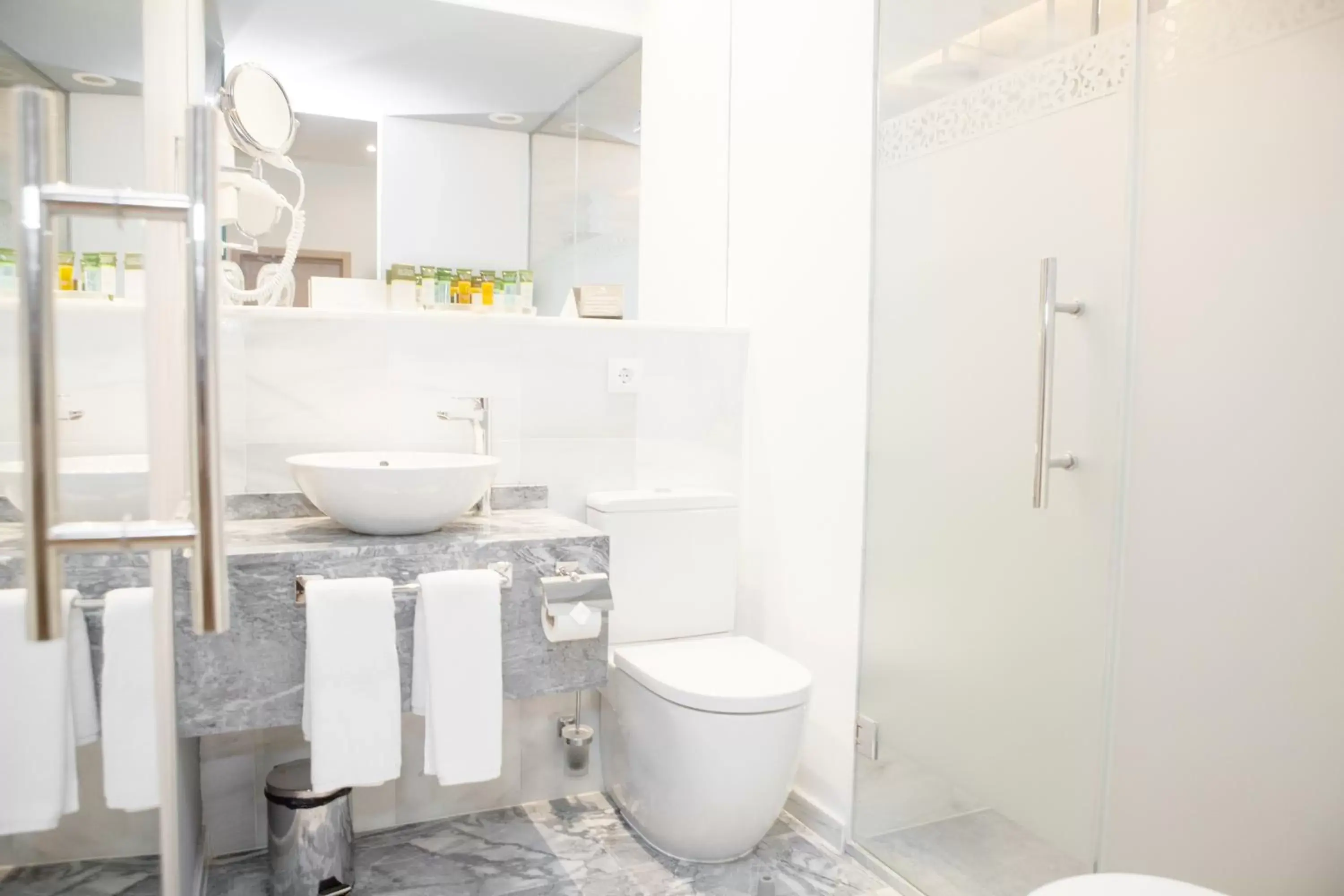 Bathroom in Soho Boutique Capuchinos & Spa Bathroom in Soho Boutique Capuchinos & Spa