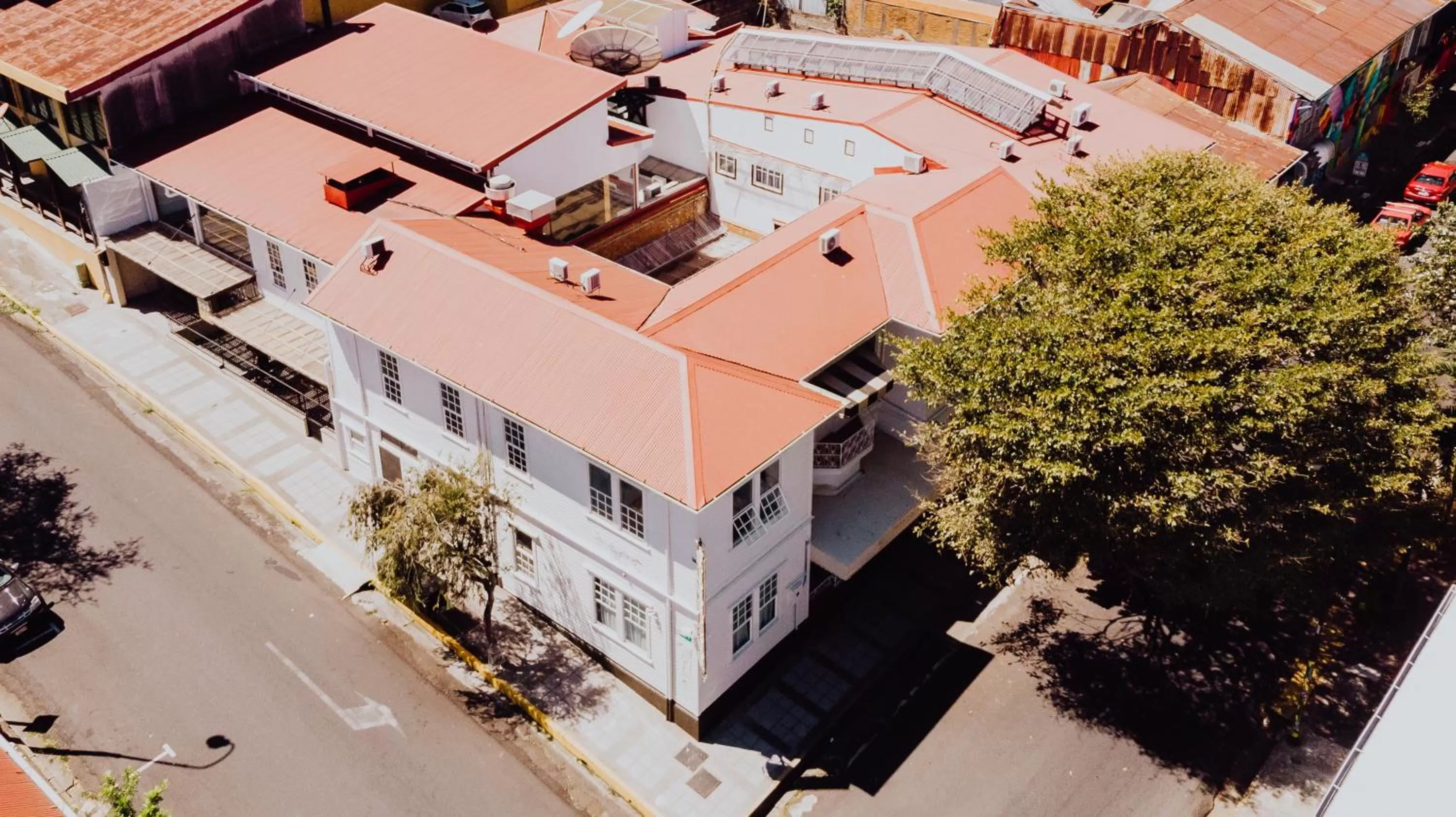 Bird's eye view in Hotel Dunn Inn