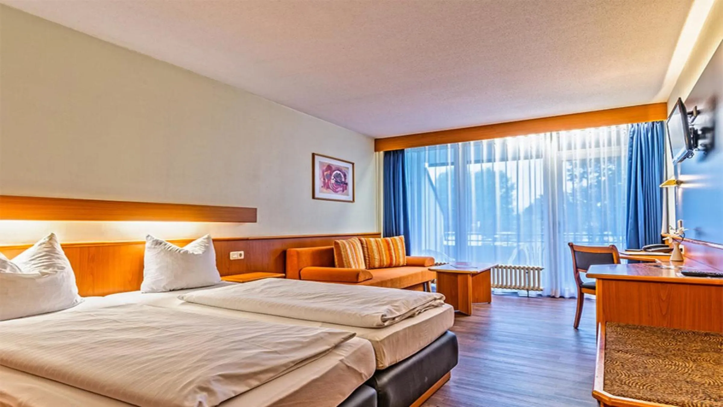 Photo of the whole room, Bed in Parkhotel Olsberg