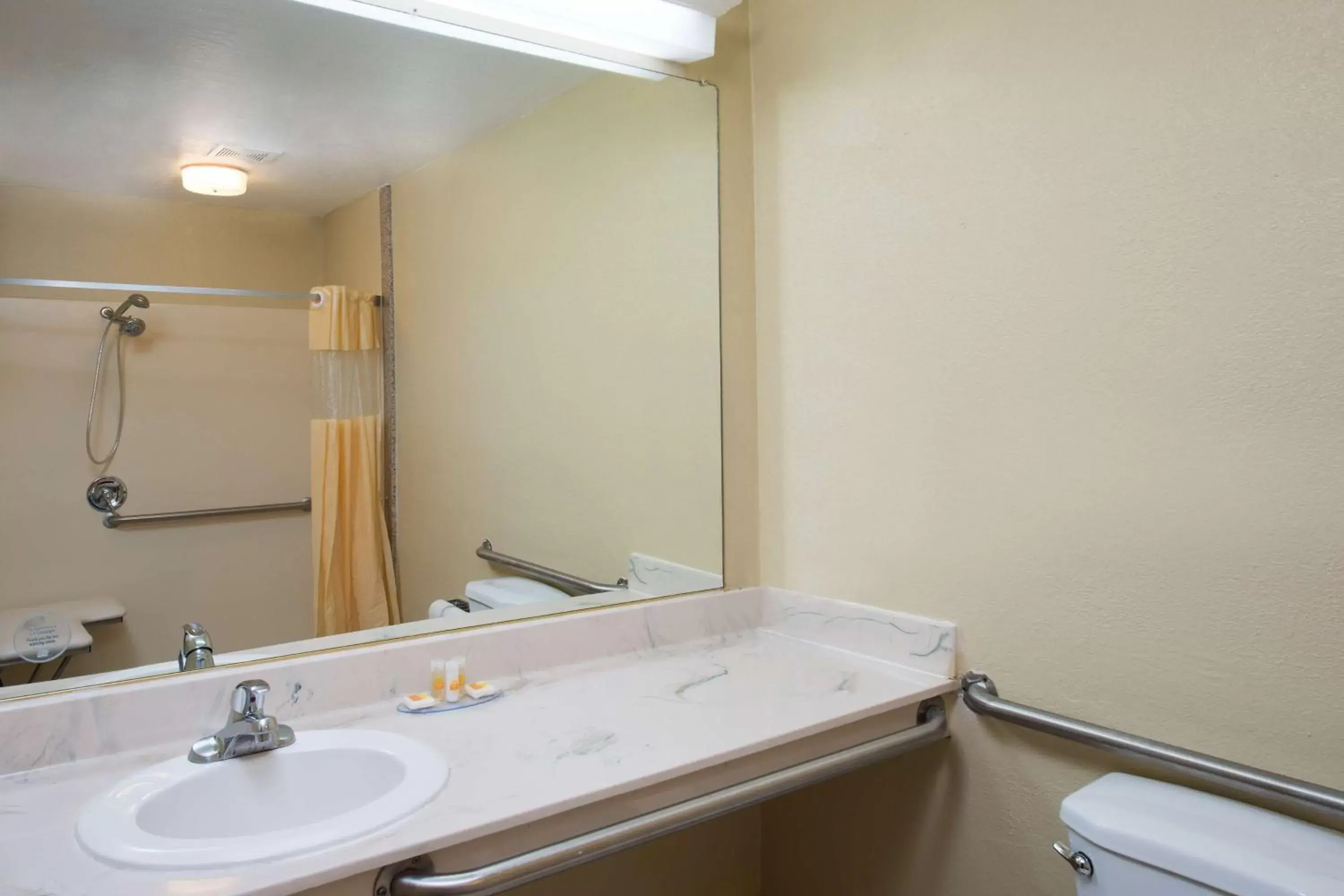 Bathroom in Days Inn by Wyndham Pinole Berkeley