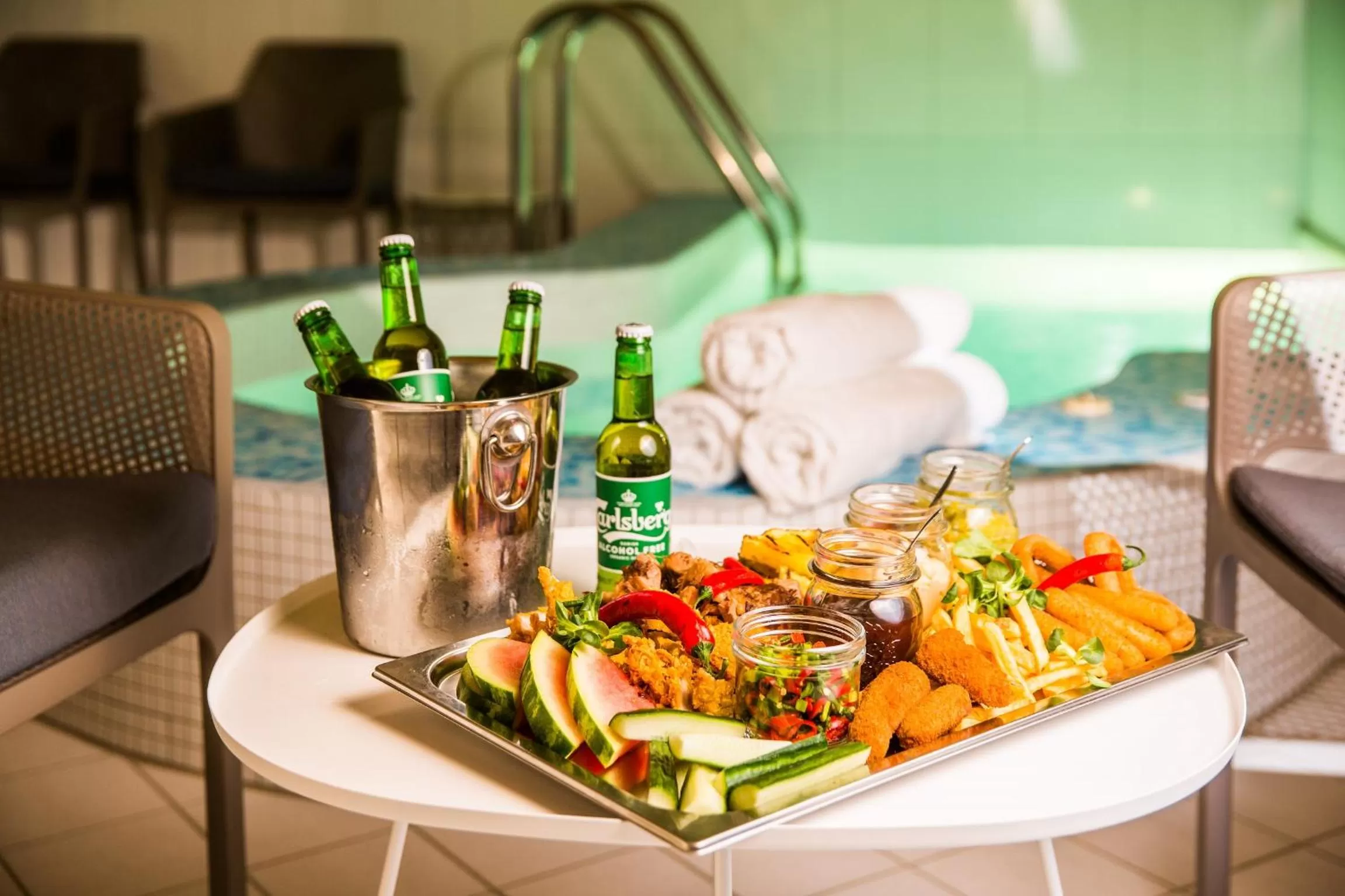 Sauna in Original Sokos Hotel Viru