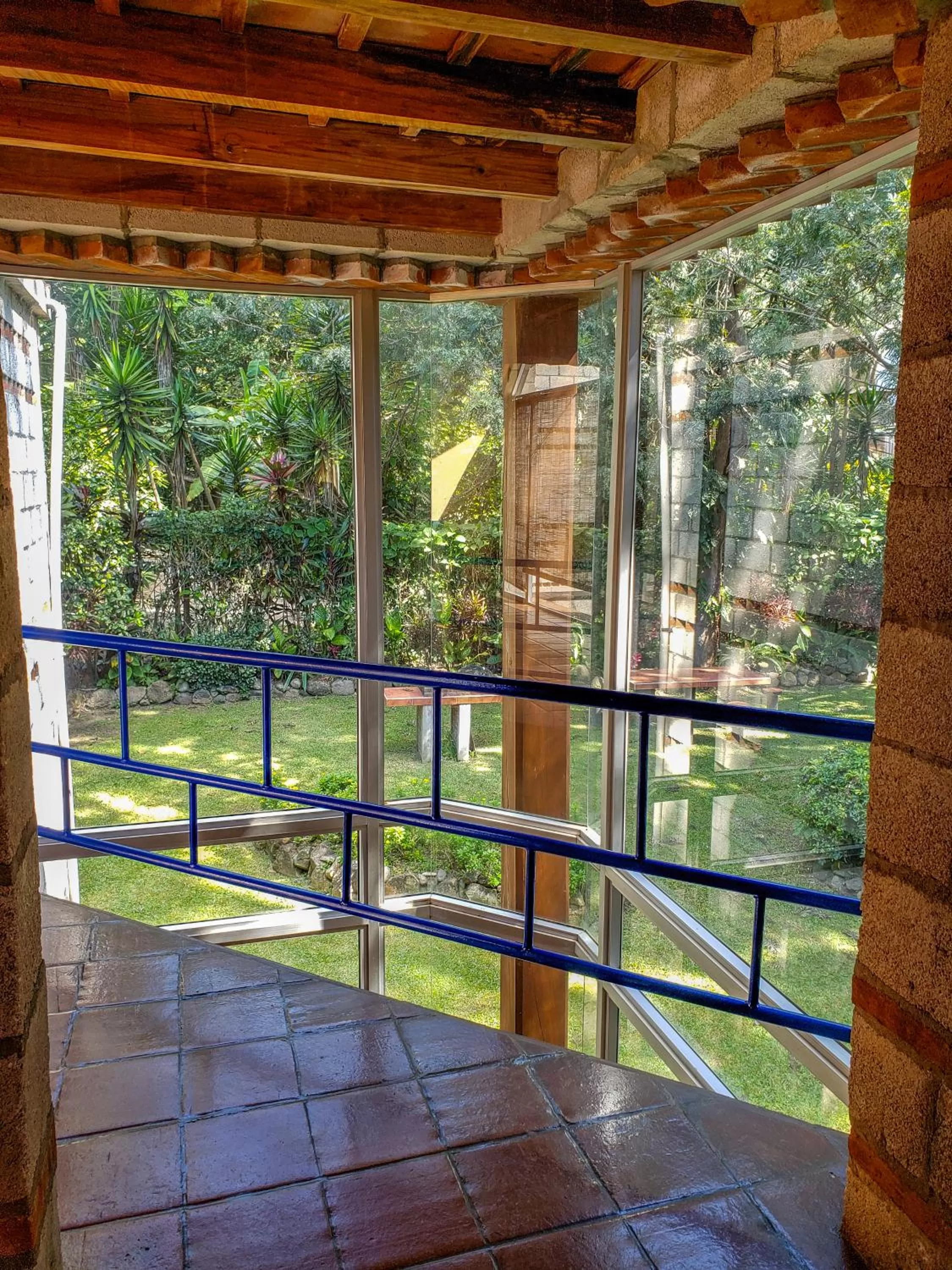 BBQ facilities in Hotel San Buenaventura de Atitlán