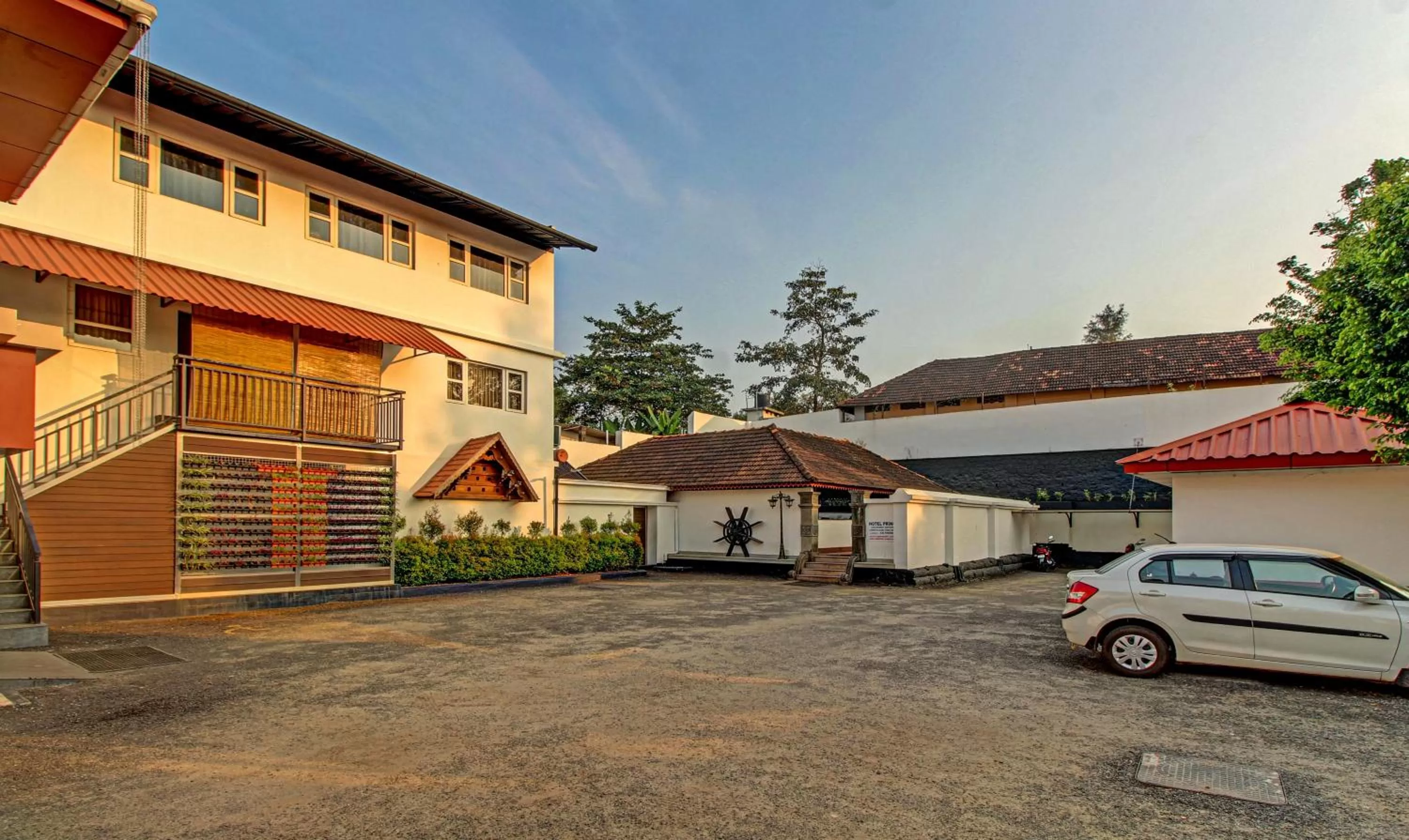 Property building in Treebo Prince