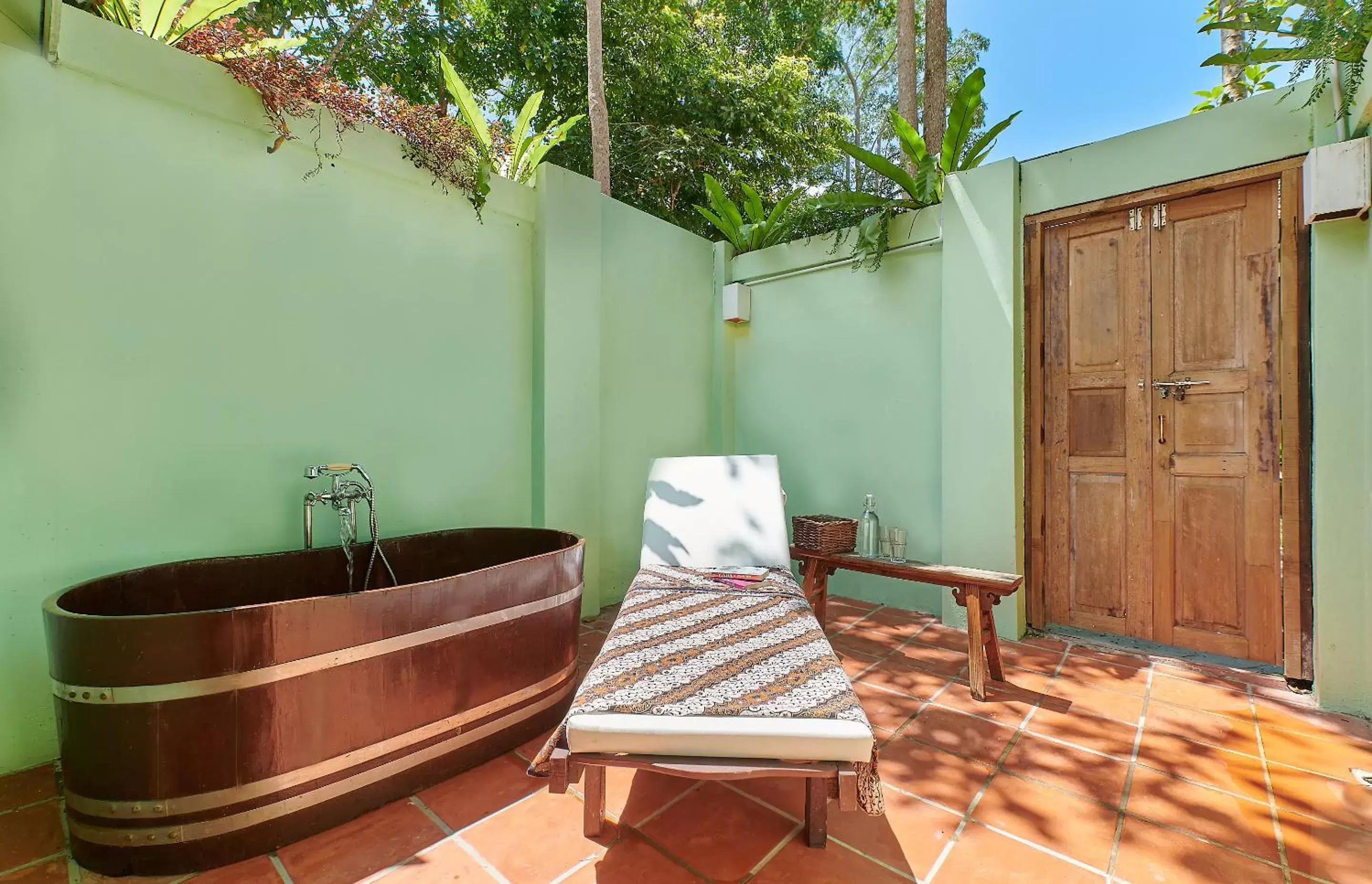 Bath in Temple Tree Resort