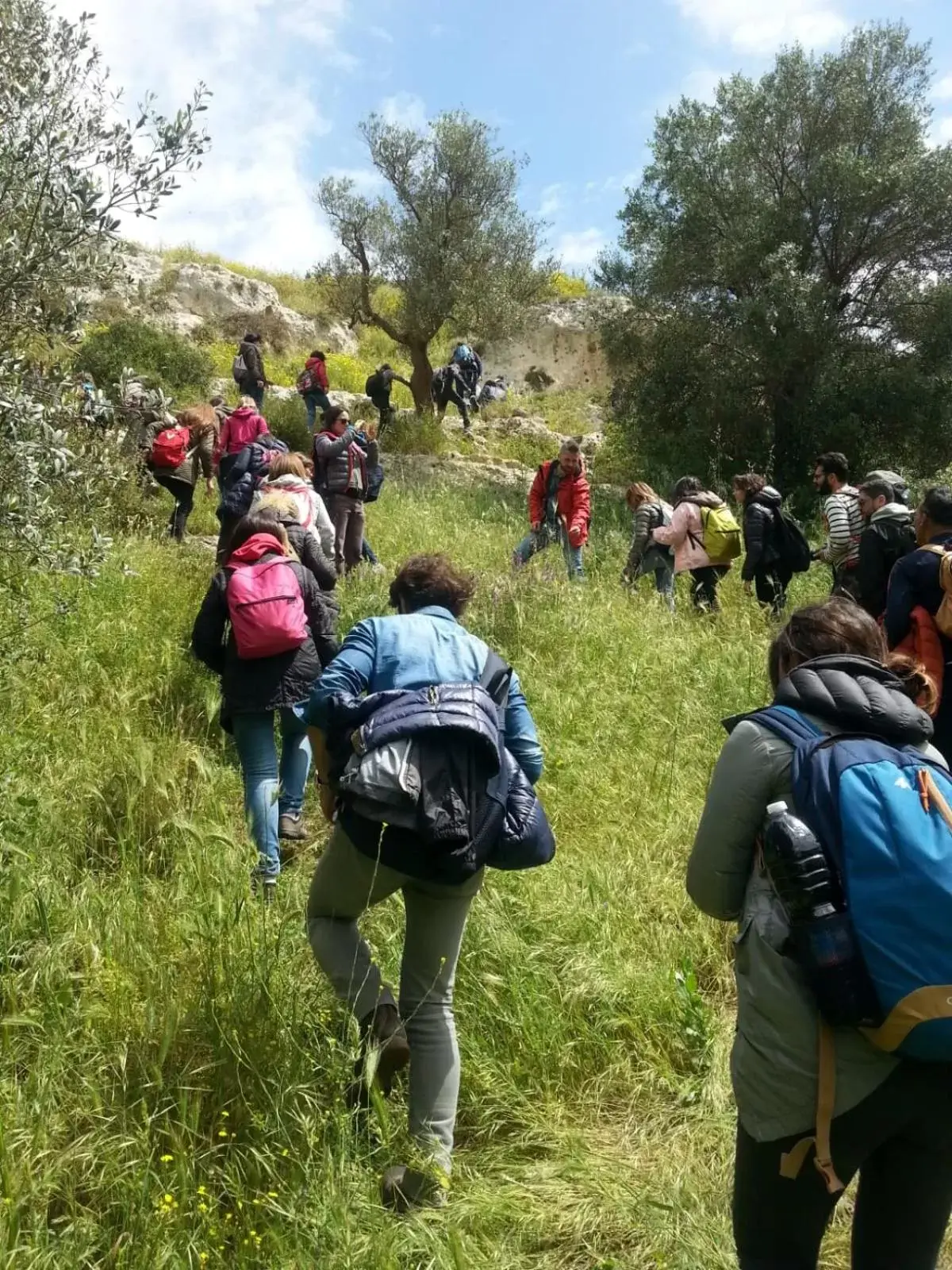 Hiking in B&B Lo Smeraldo