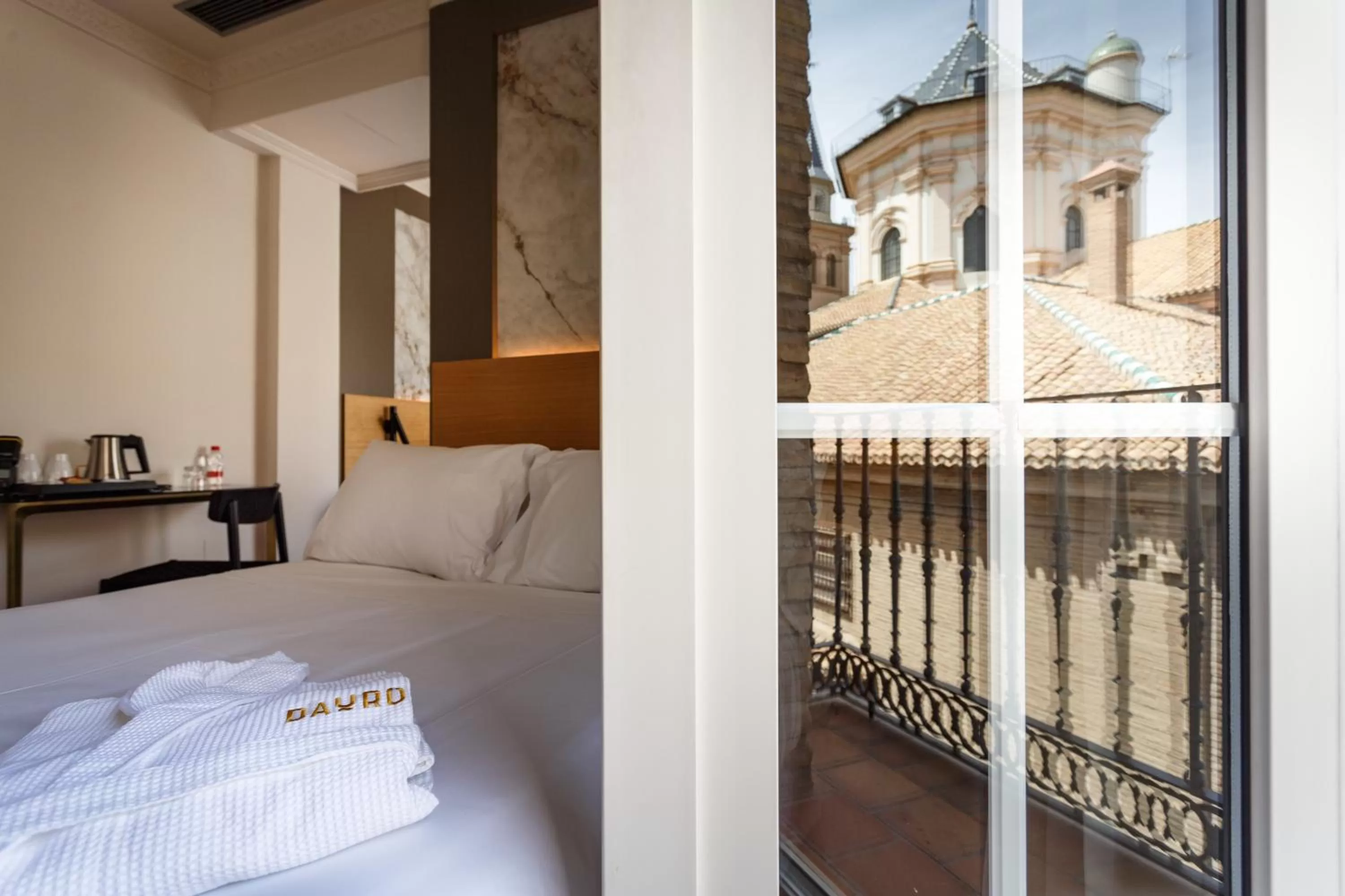 Bed in Hotel Dauro Premier