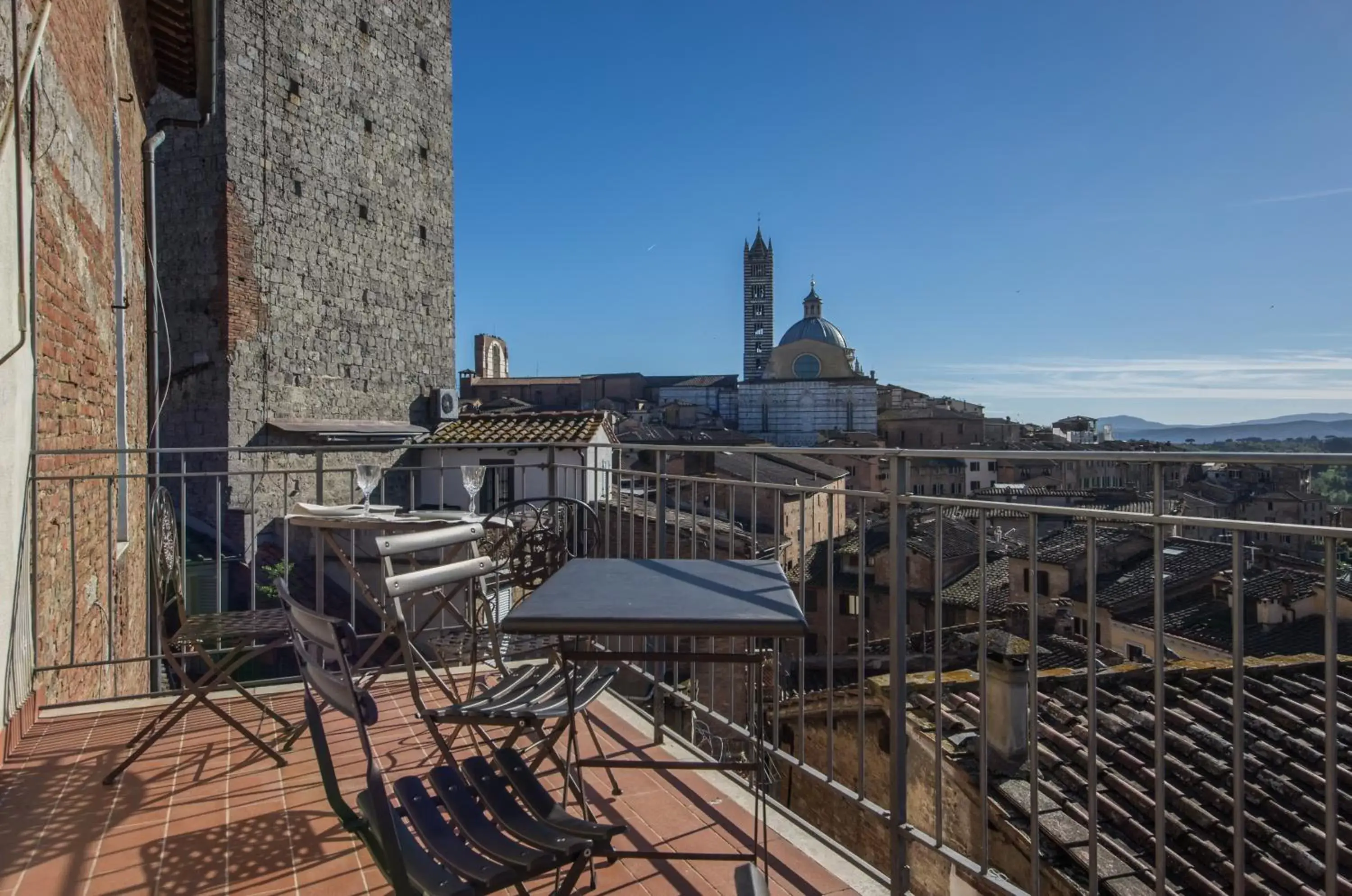 View (from property/room), Patio/Outdoor Area in I Terzi Di Siena - Rooms Only