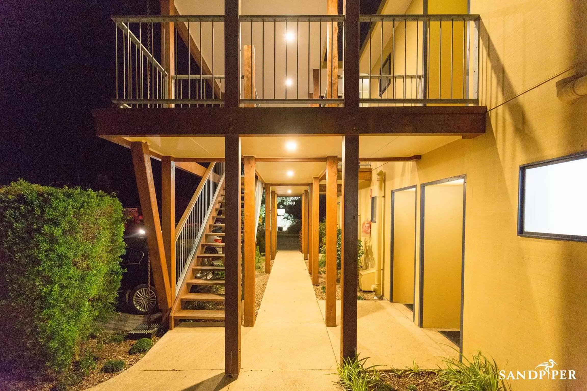 Facade/entrance in Sandpiper Motel Apollo Bay