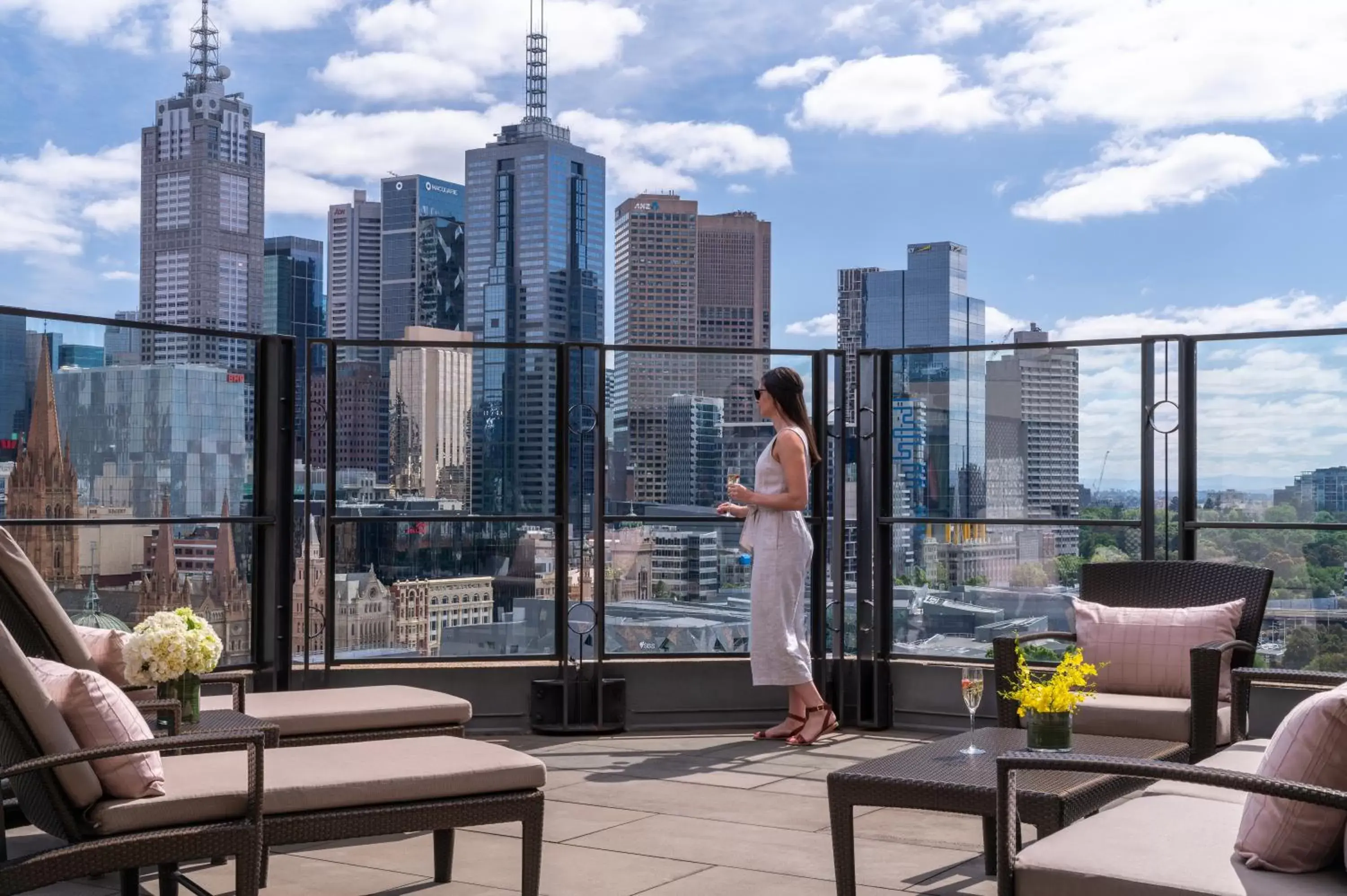 Balcony/Terrace in The Langham Melbourne