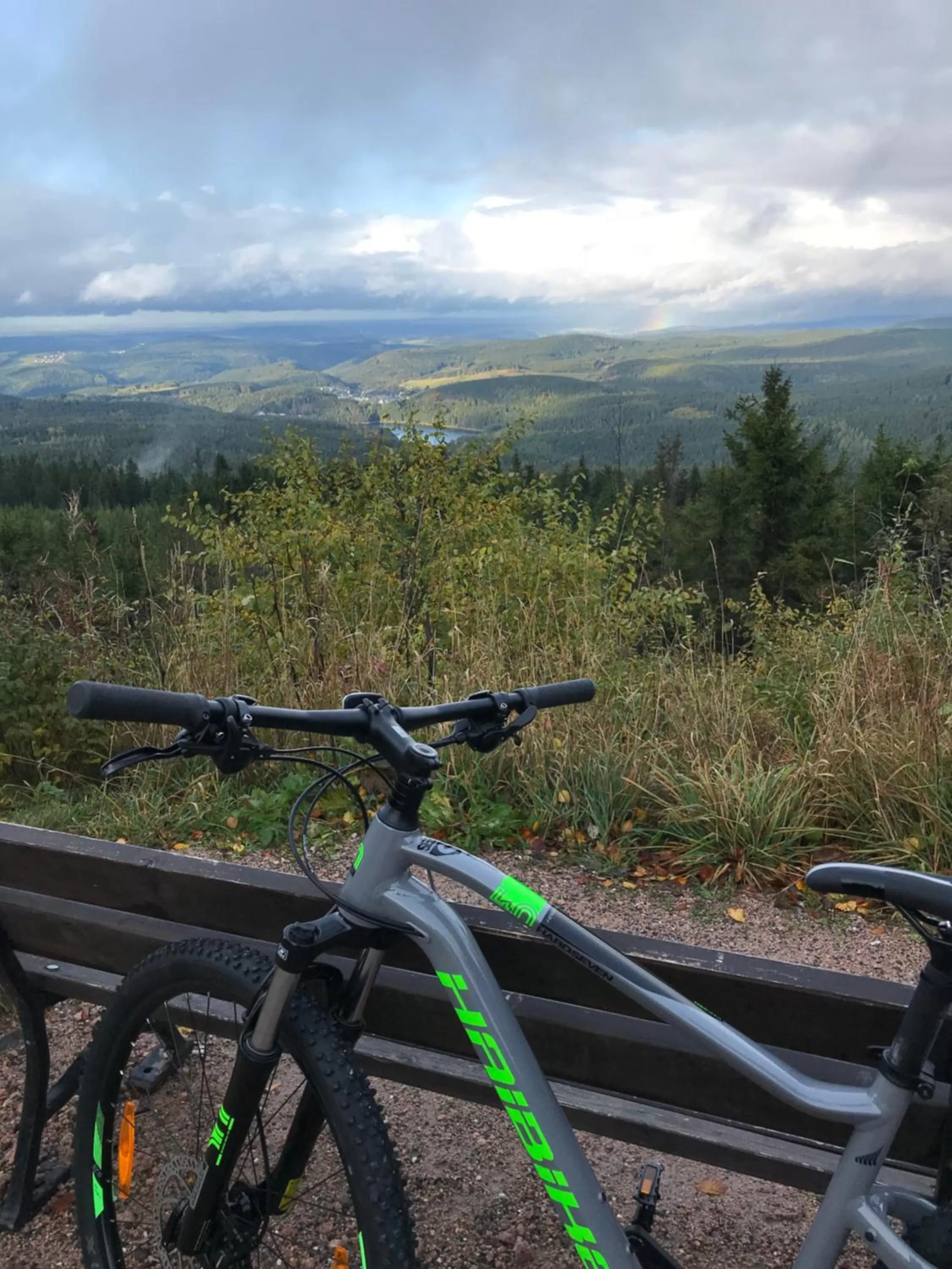 Natural landscape in Auersberg Haus