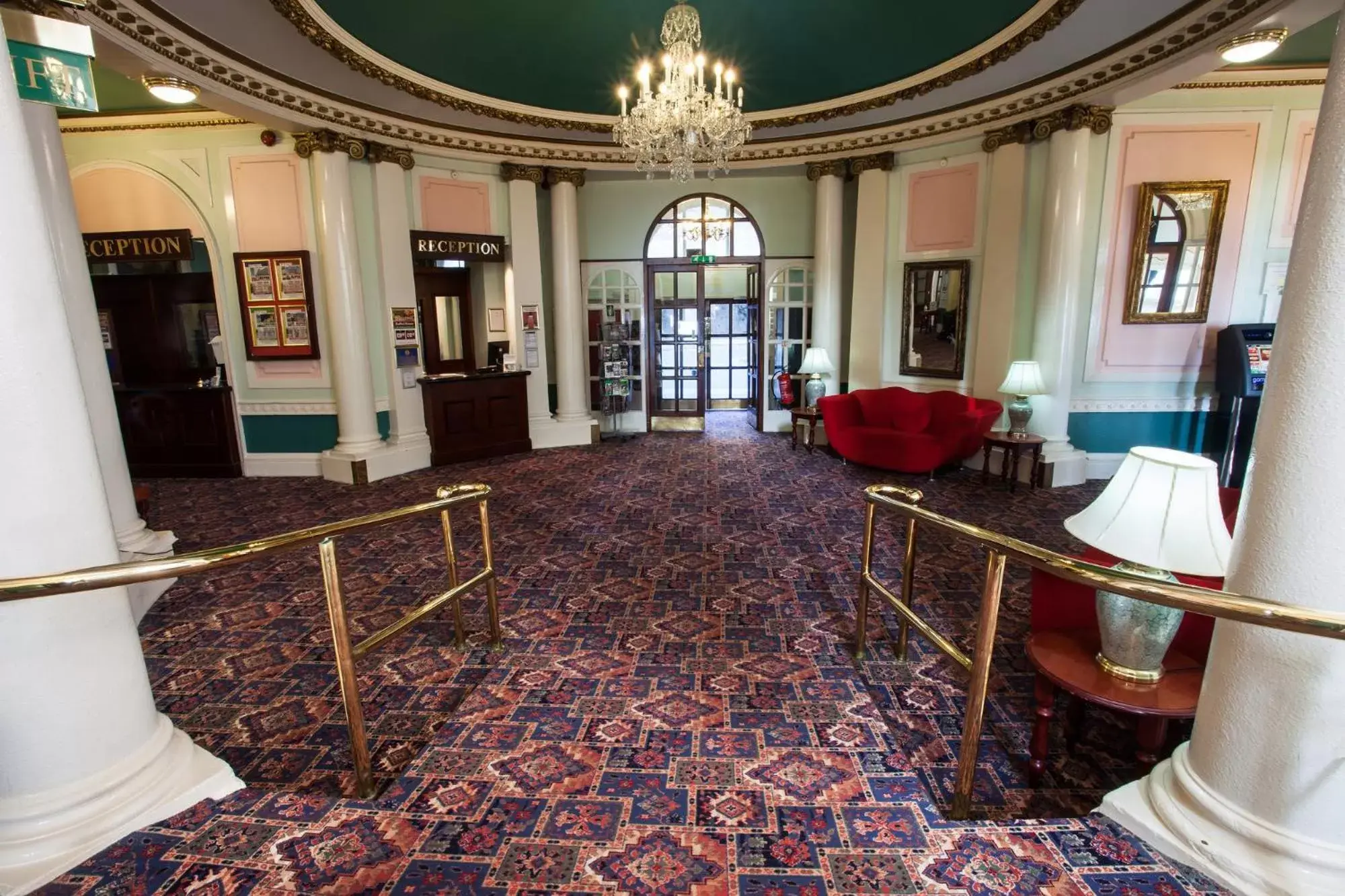 Lobby or reception in The Grand Hotel