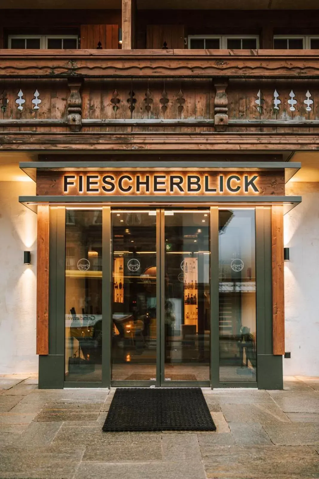 Property building in Hotel Fiescherblick