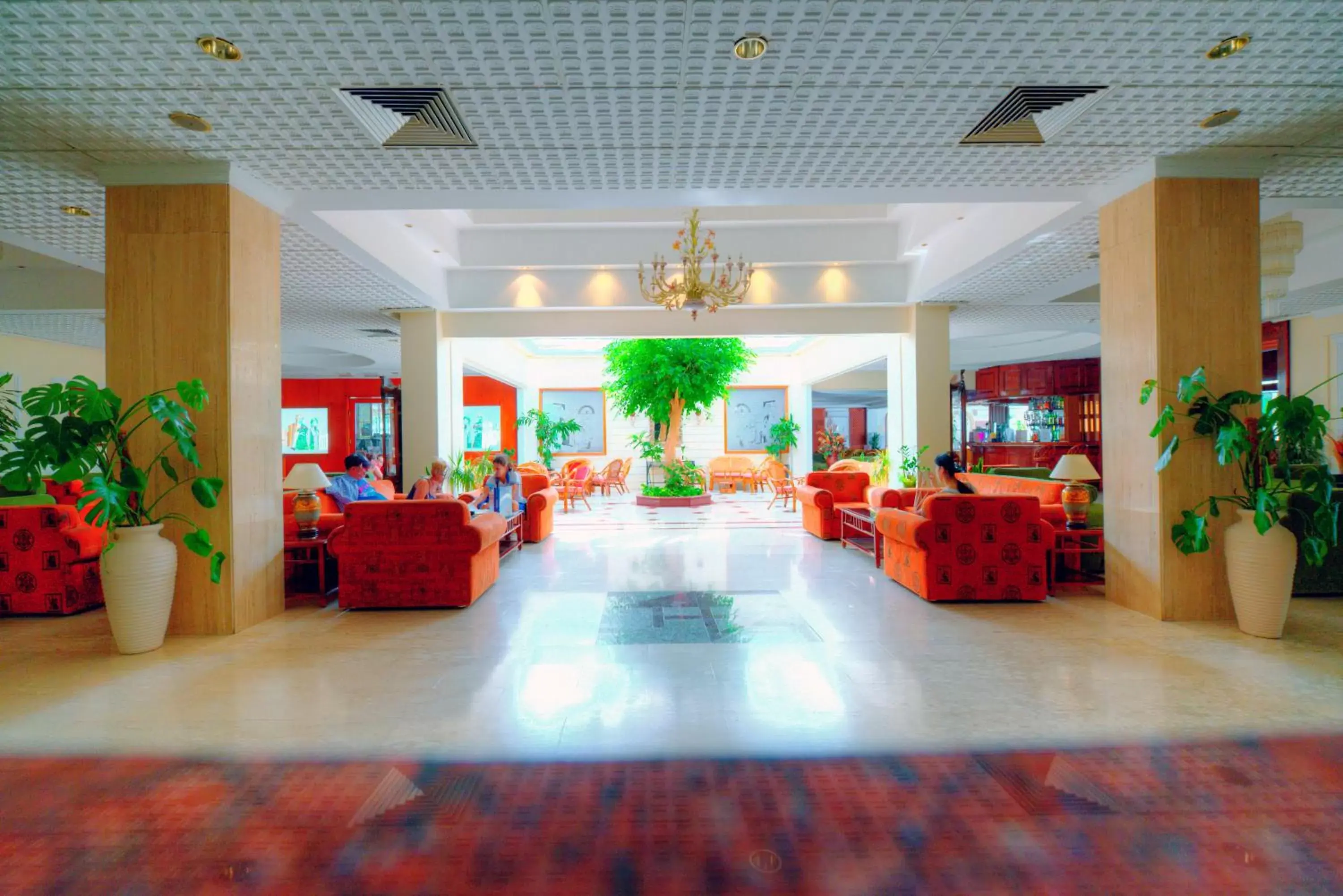 Lobby or reception, Banquet Facilities in Avlida Hotel