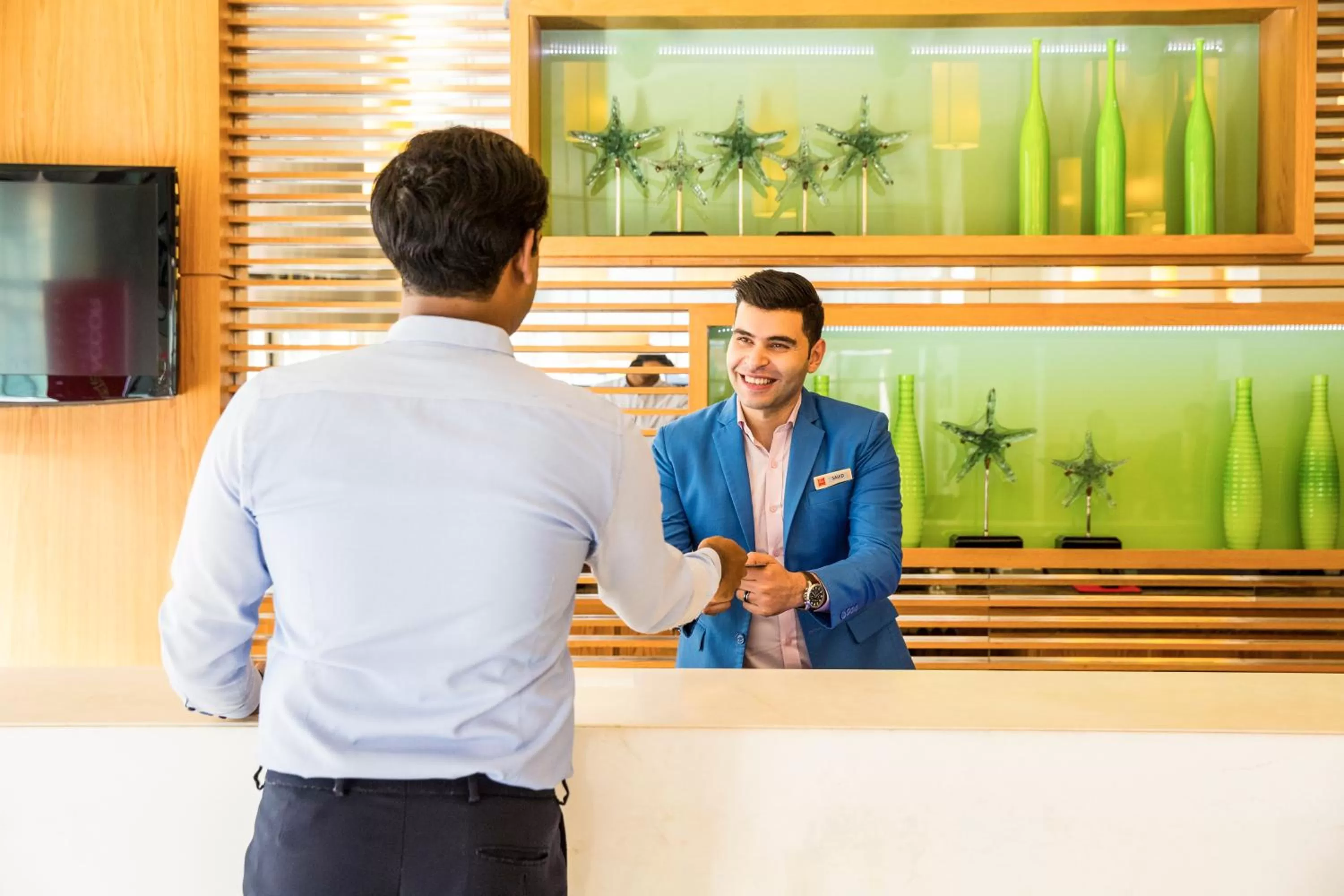 Lobby or reception in ibis Deira Creekside Dubai