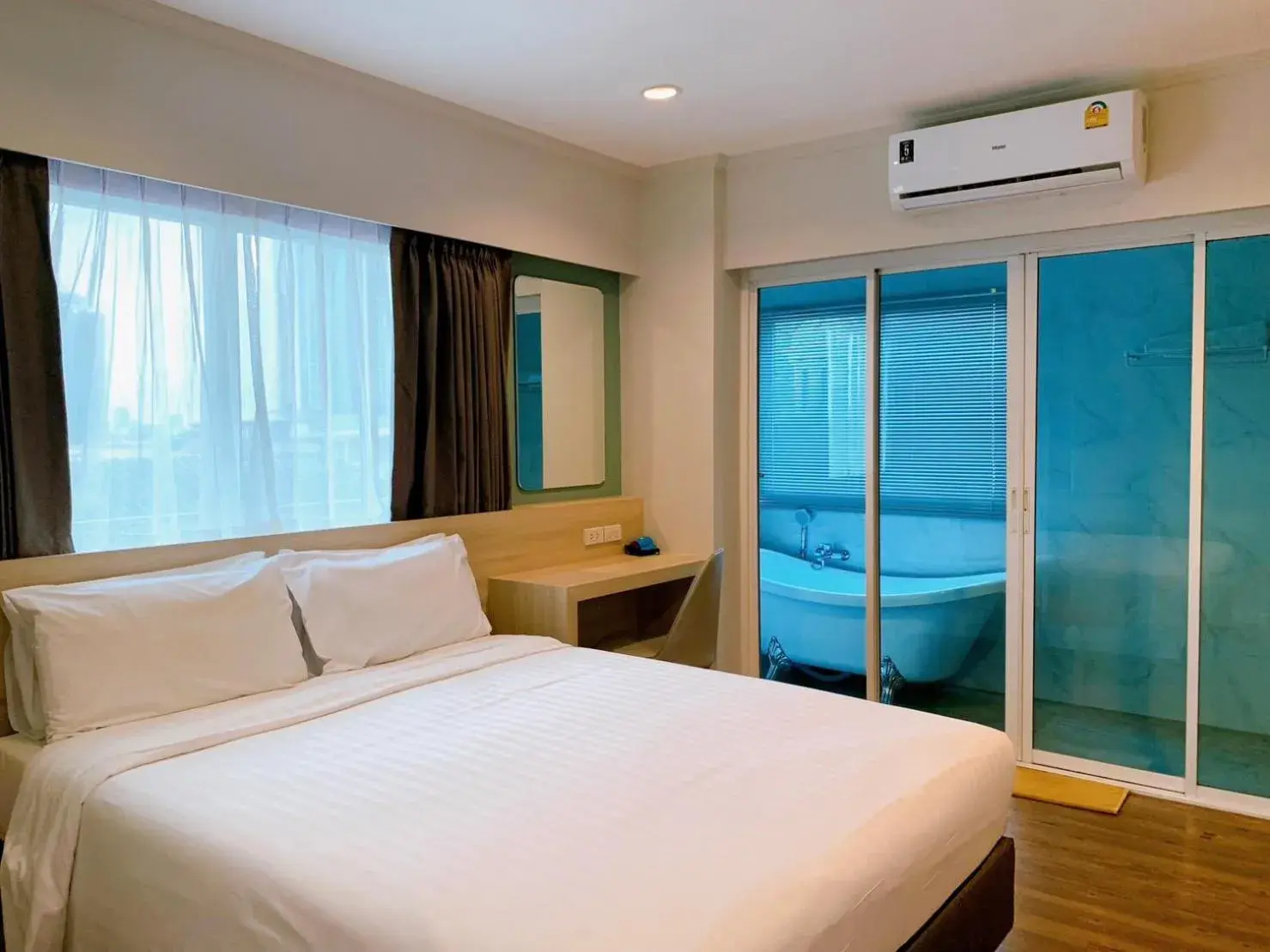 Bedroom, Bed in Miloft Sathorn Hotel - SHA Plus Certified
