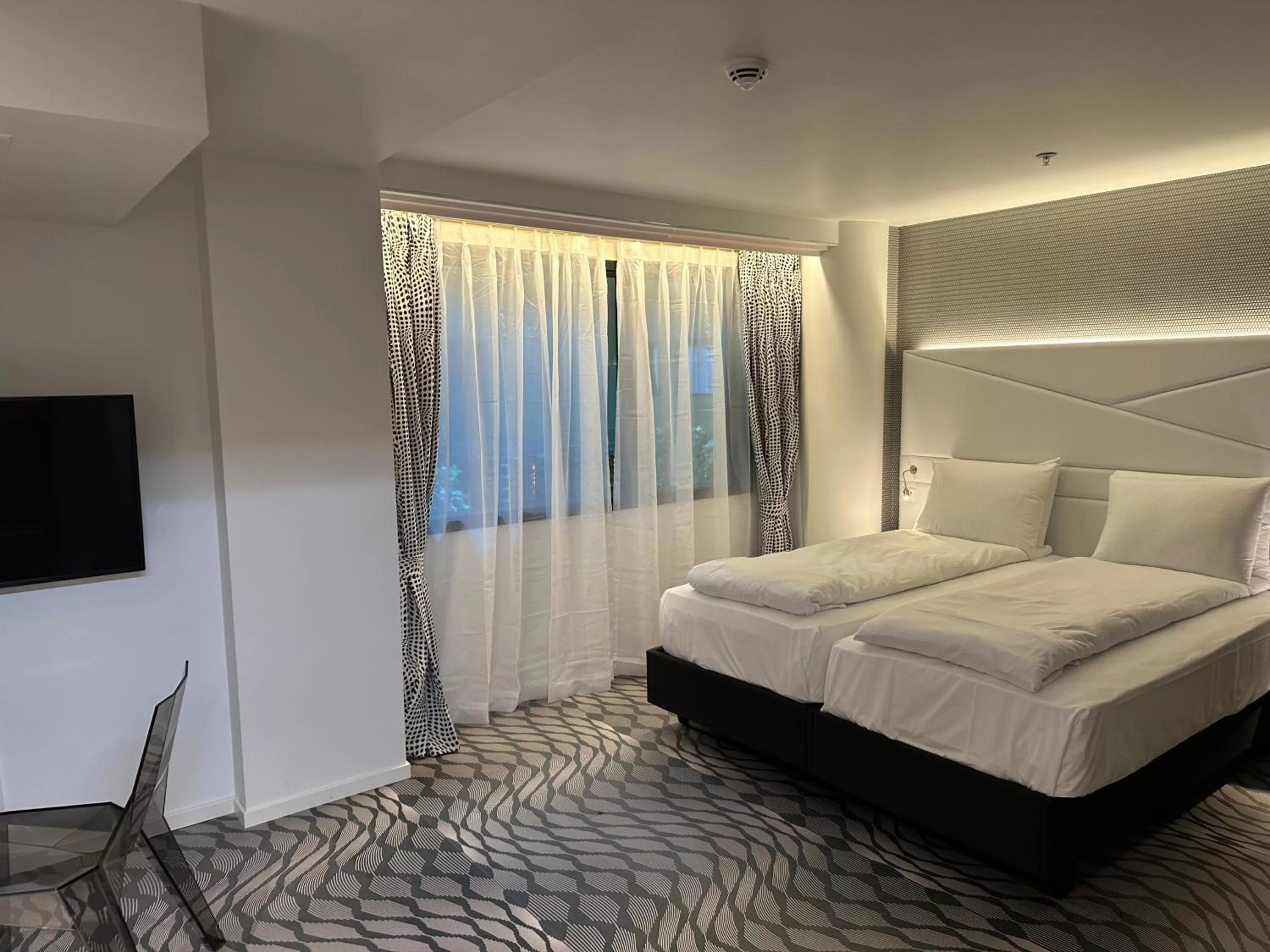 Bed in Magic Hotel & Apartments Kløverhuset