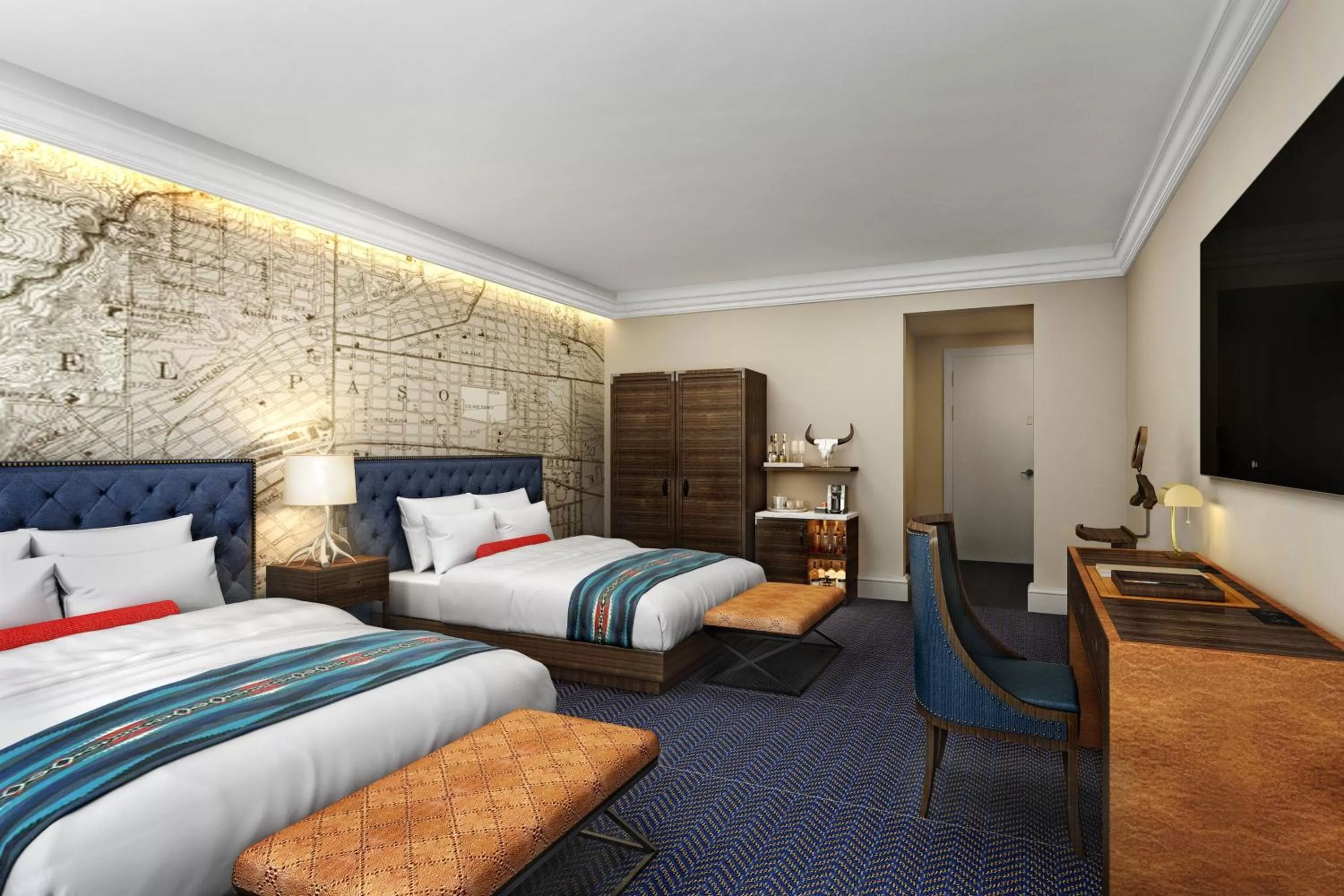 Photo of the whole room, Bed in Hotel Paso Del Norte, Autograph Collection