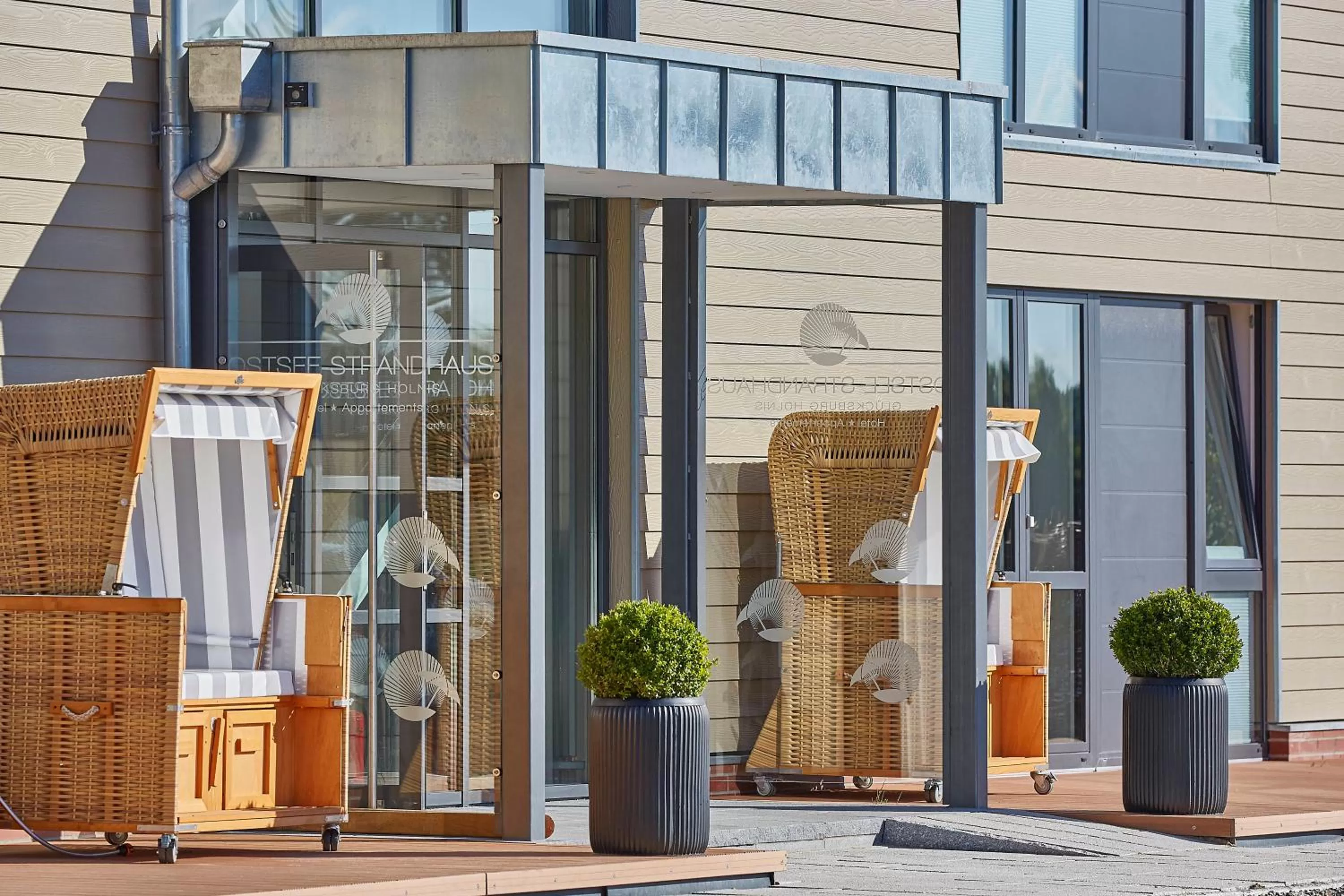 Day in Ostsee-Strandhaus-Holnis