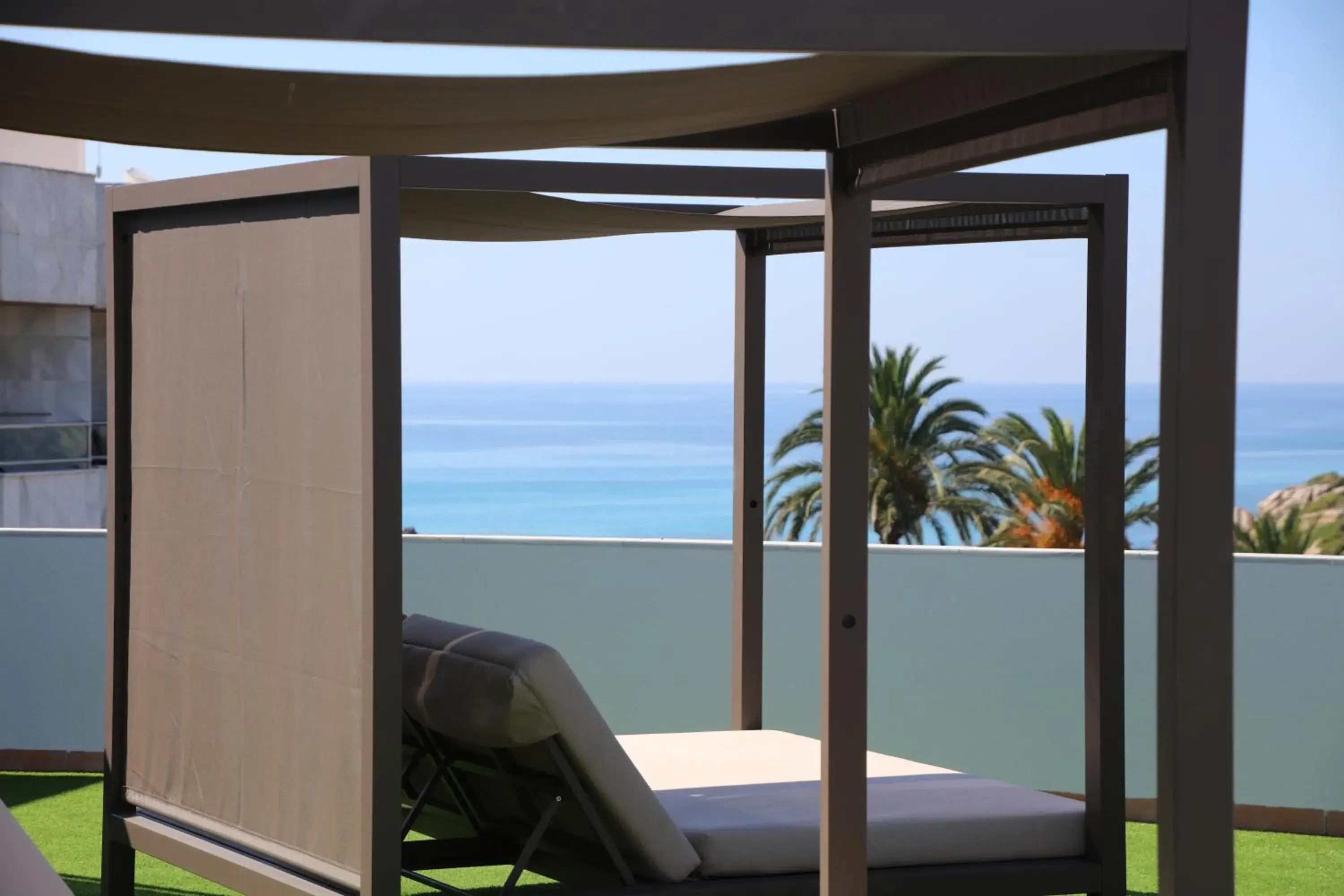 Patio, Sea View in Serrano Palace