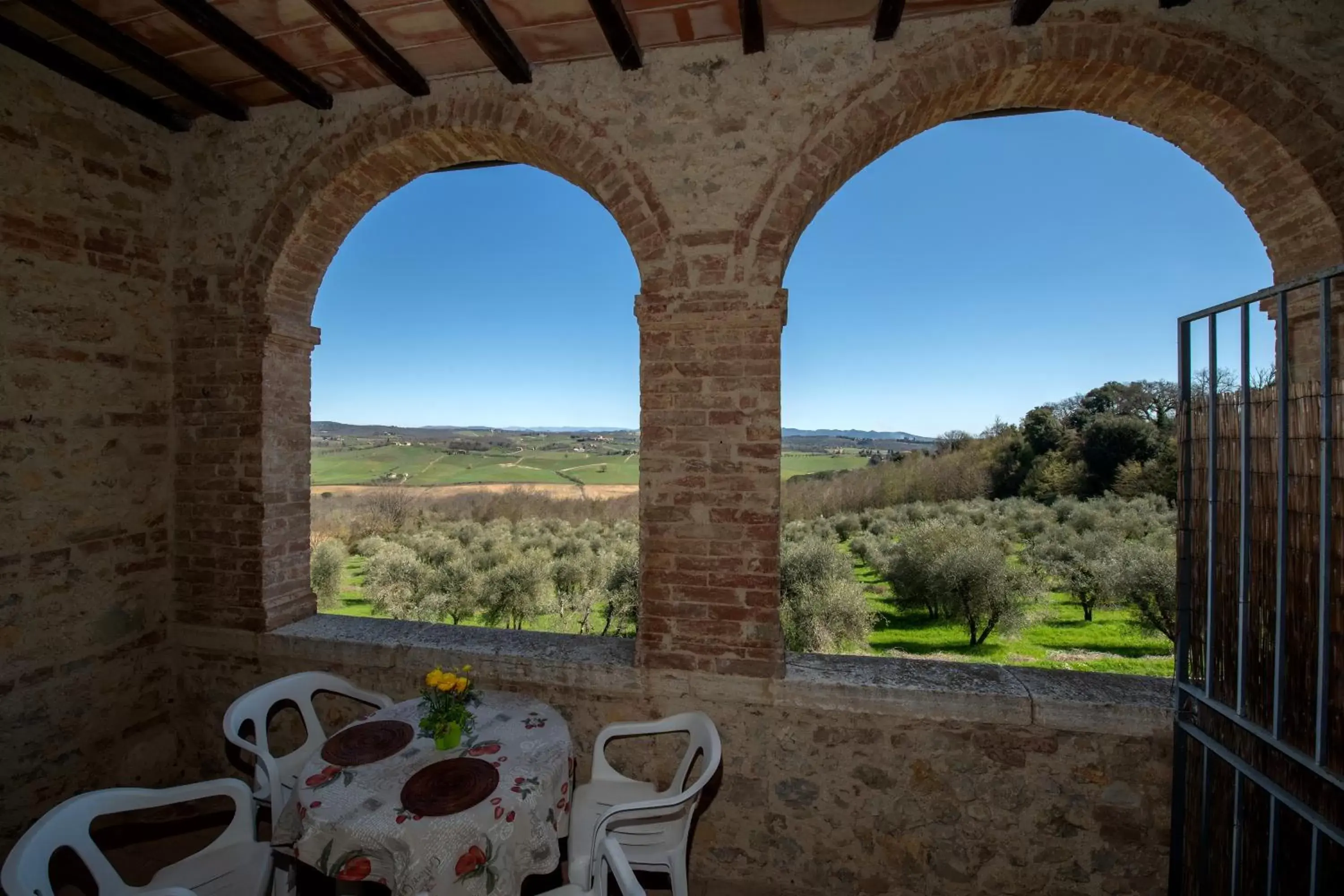 Patio in Country Residence Cipriano - La Torre alle Tolfe