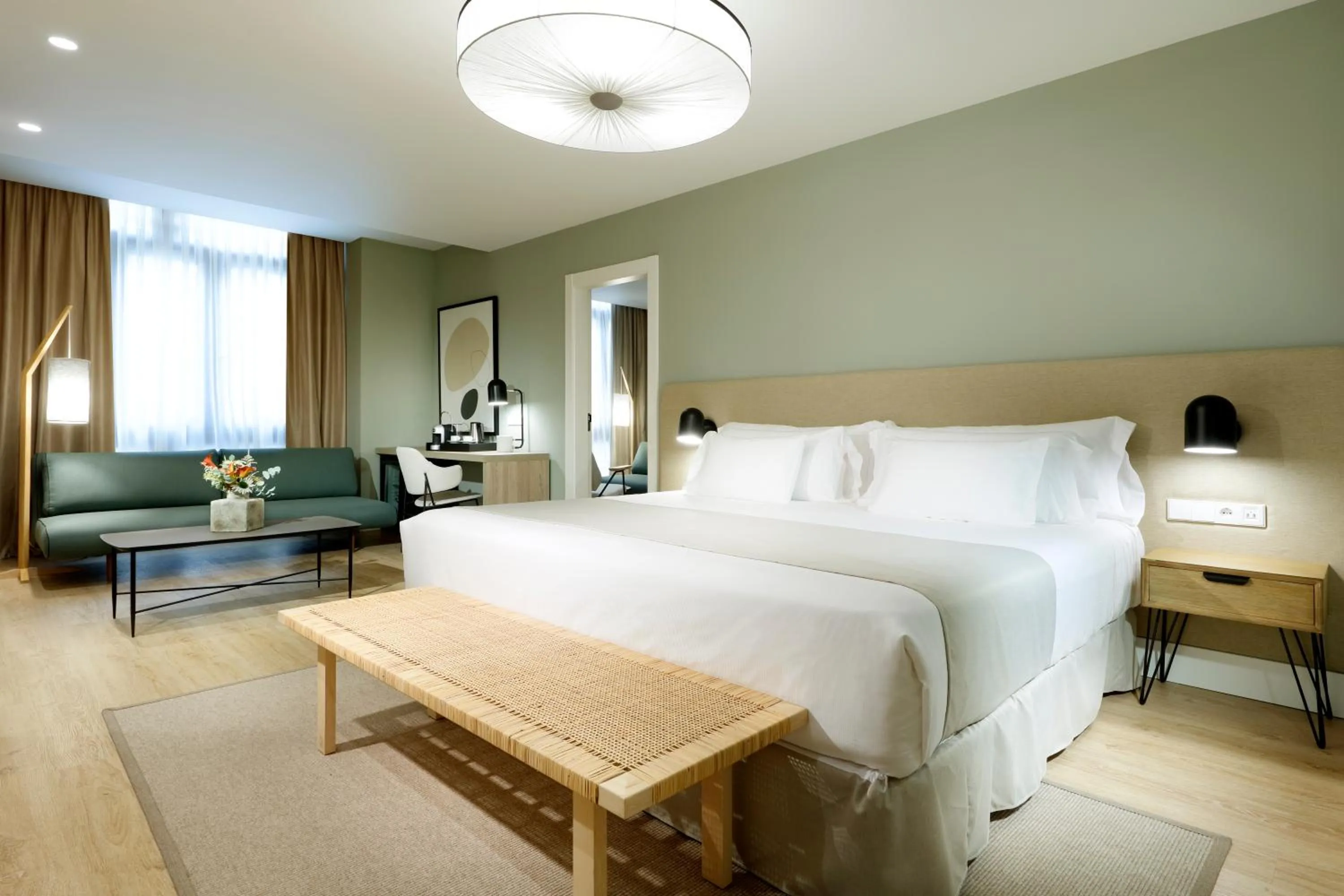 Bedroom, Bed in Barceló Oviedo Cervantes