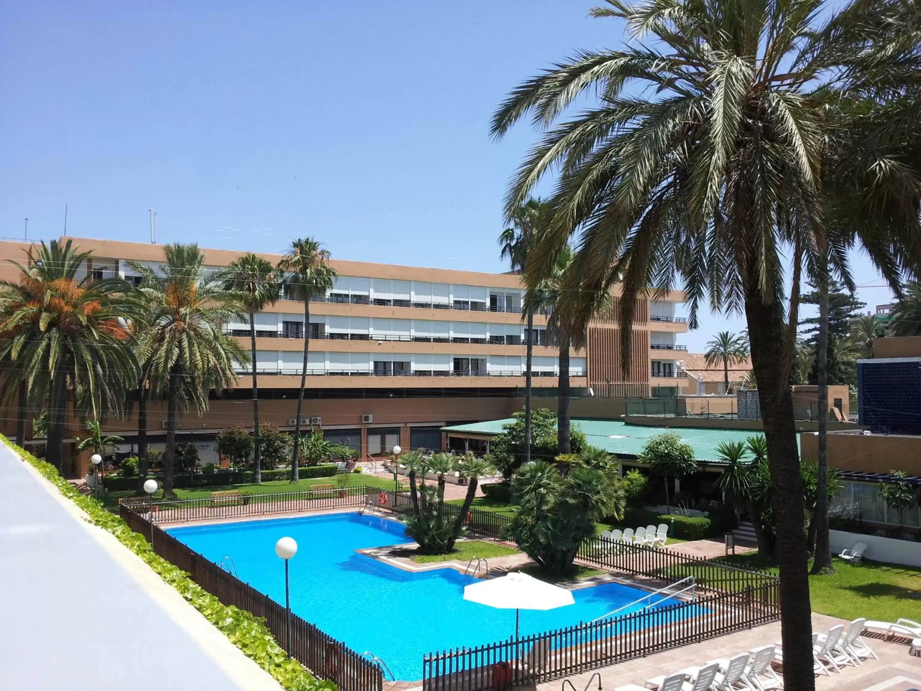 View (from property/room), Swimming Pool in Parador de Ceuta