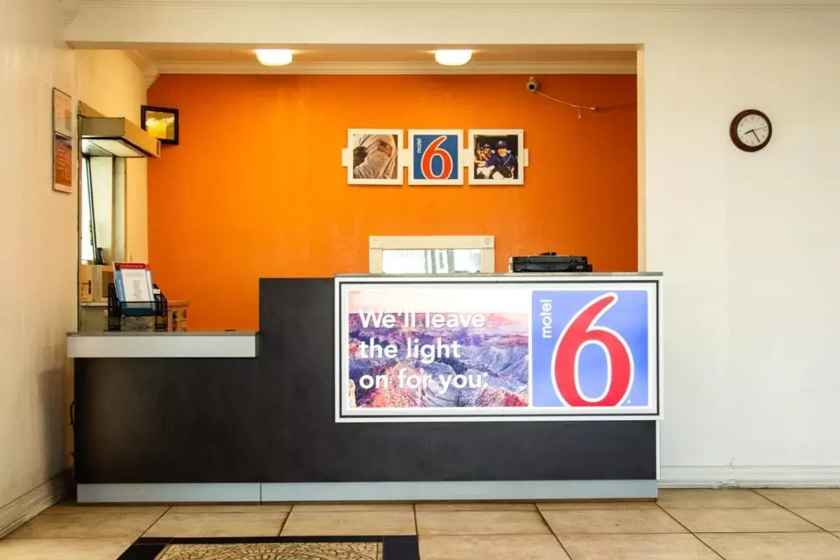 Property logo or sign, Lobby/Reception in Motel 6-Brinkley, AR