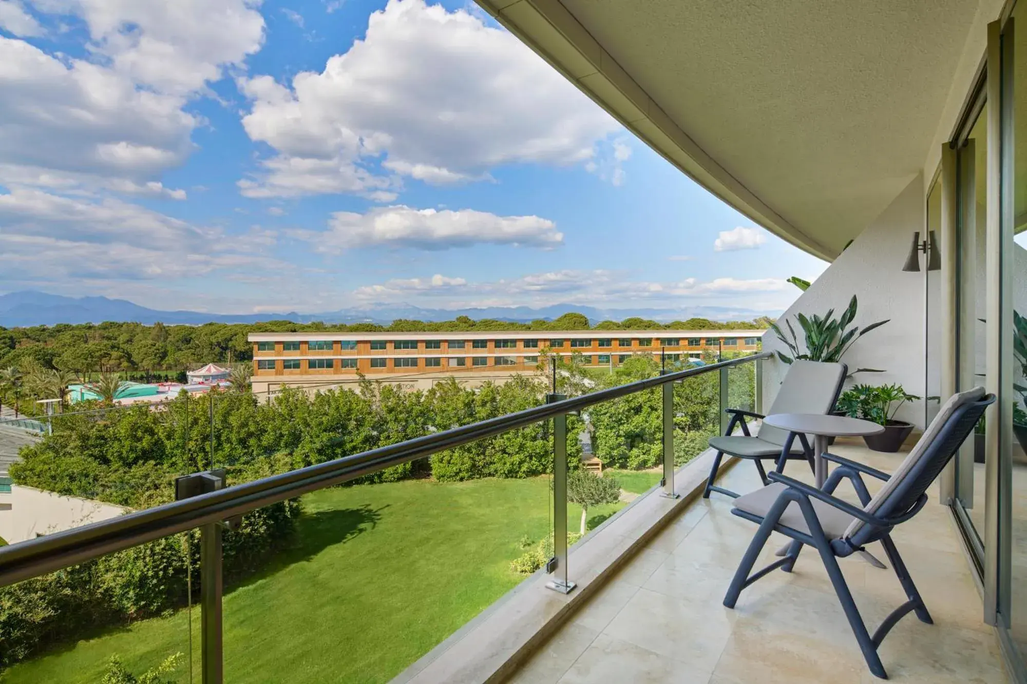 View (from property/room), Balcony/Terrace in Maxx Royal Belek Golf Resort 