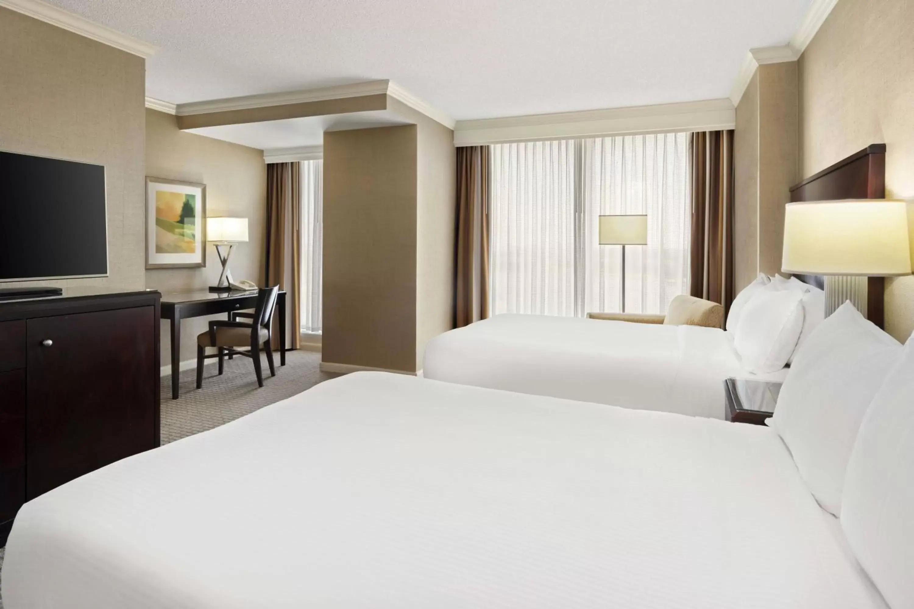 Queen Room with Two Queen Beds - Upper Floor/Executive Level in Renaissance Dallas North Hotel Queen Room with Two Queen Beds - Upper Floor/Executive Level in Renaissance Dallas North Hotel