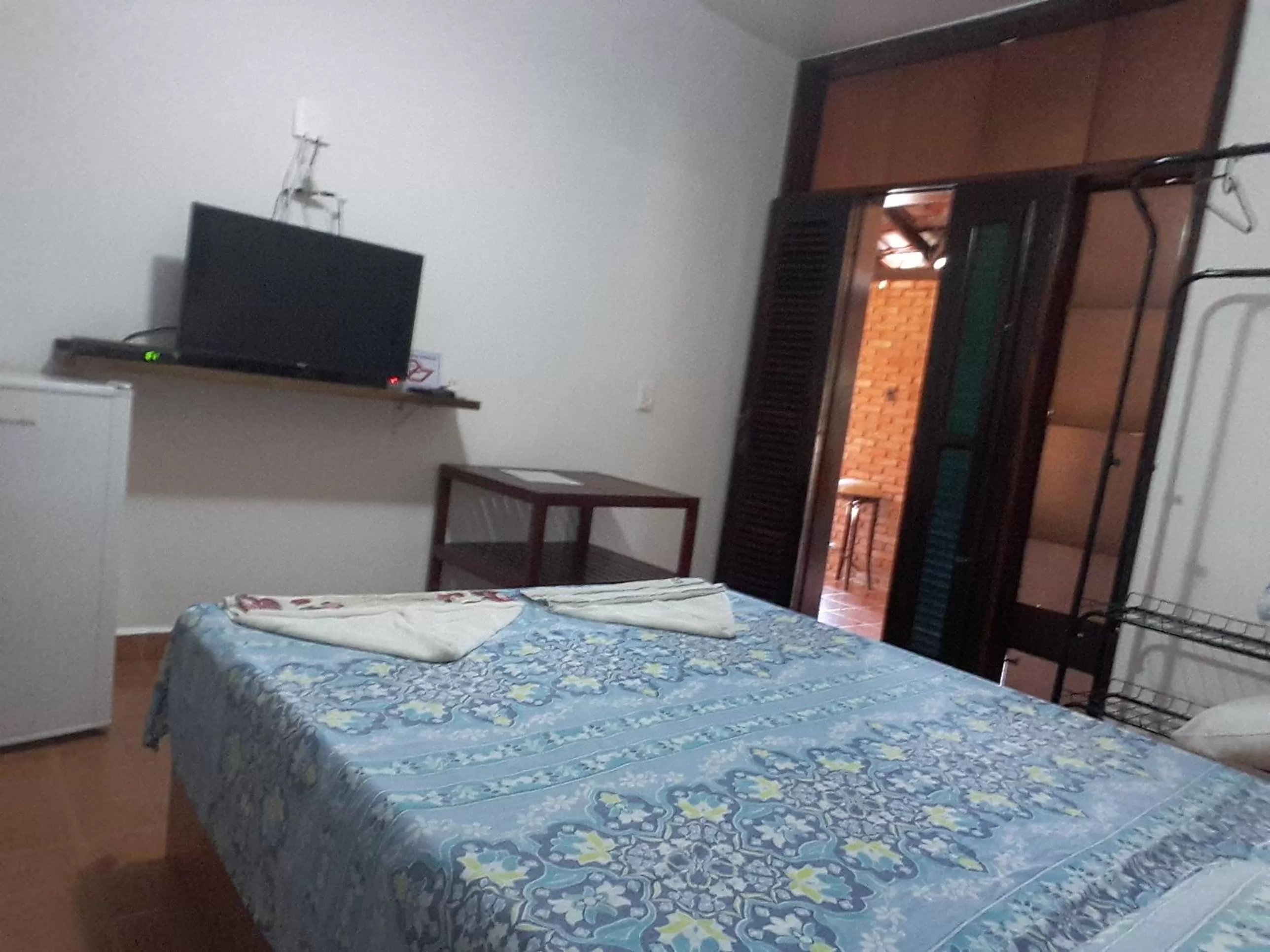 Bed in Pousada Na Praia Ubatuba