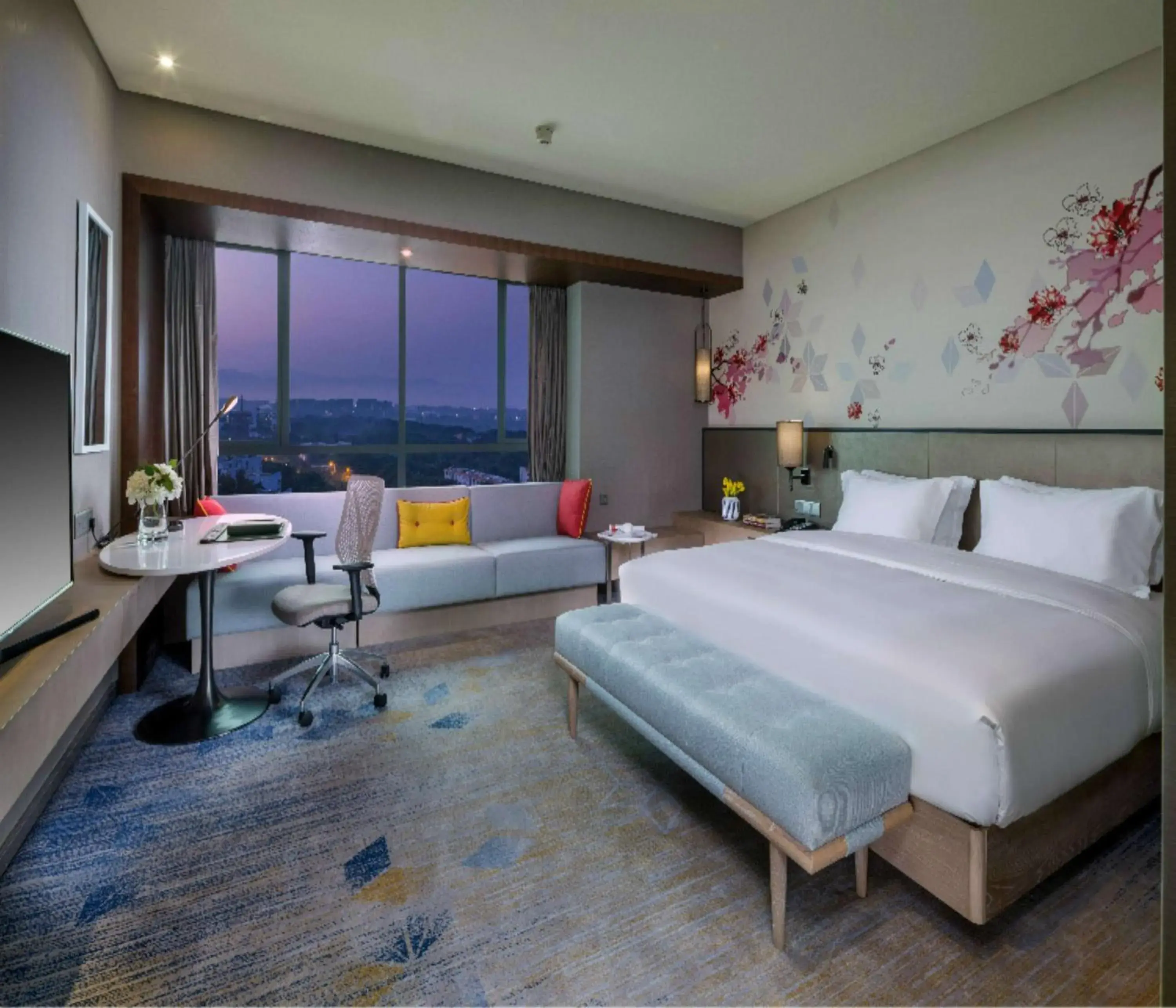 Bedroom in Hilton Garden Inn Zhongshan Guzhen