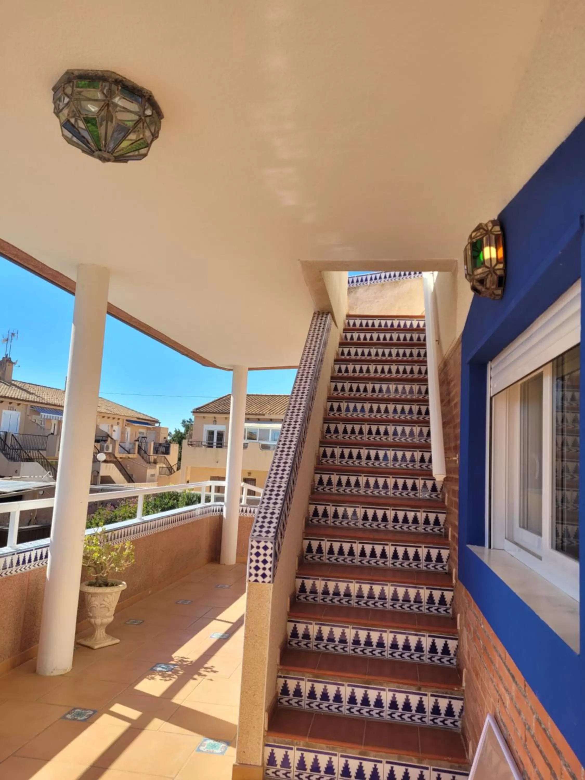 Property building in Anna's garden