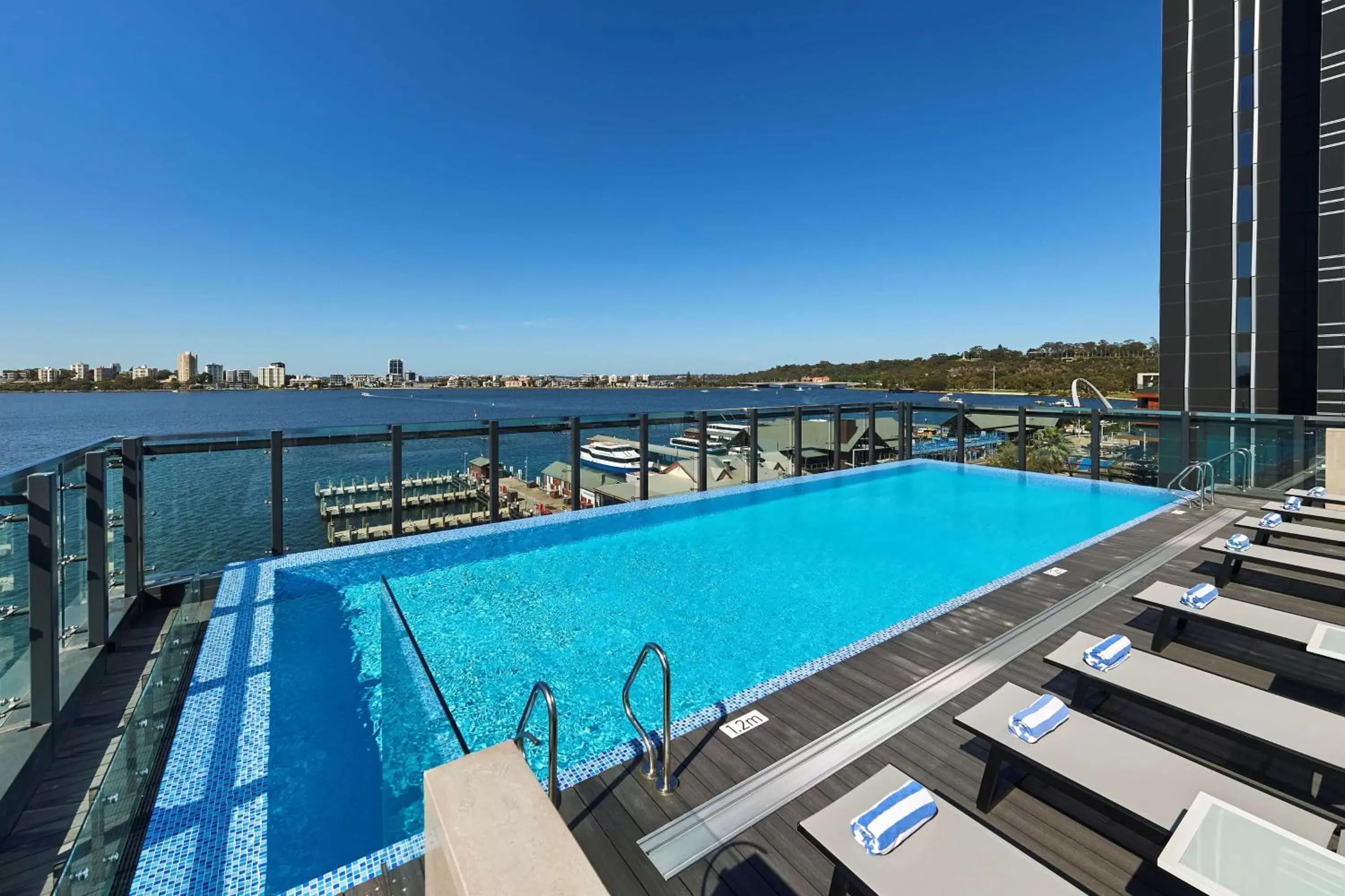 Swimming pool, Pool View in Doubletree By Hilton Perth Waterfront