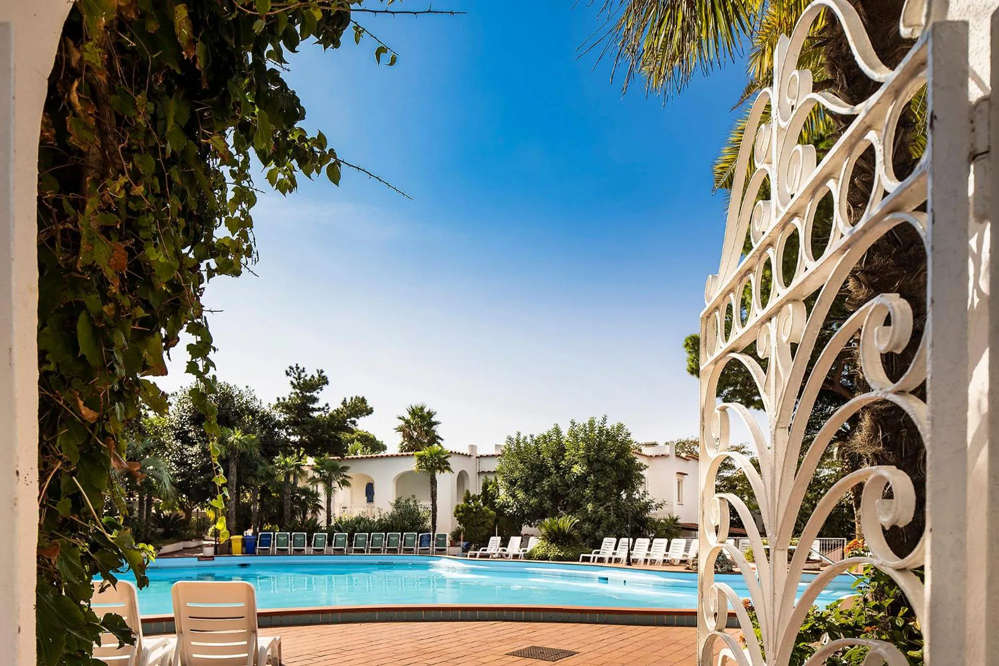 Swimming pool in Hotel Terme Park Imperial