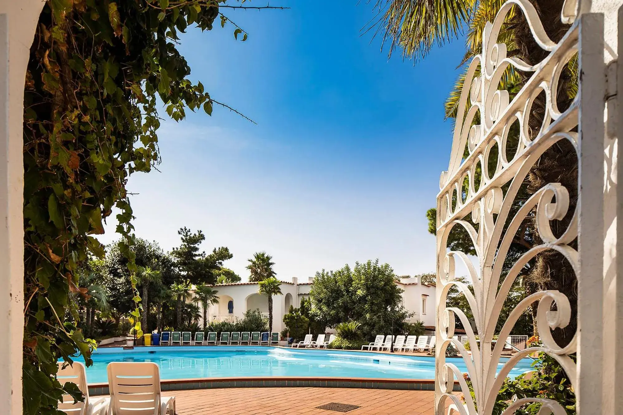 Swimming Pool in Hotel Terme Park Imperial