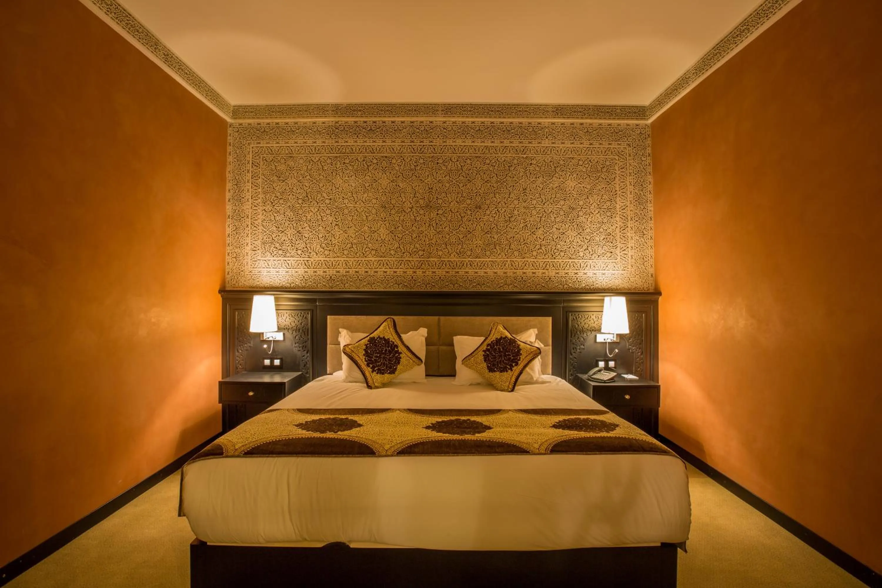 Photo of the whole room, Bed in Ennakhil Marrakech Hotel & SPA