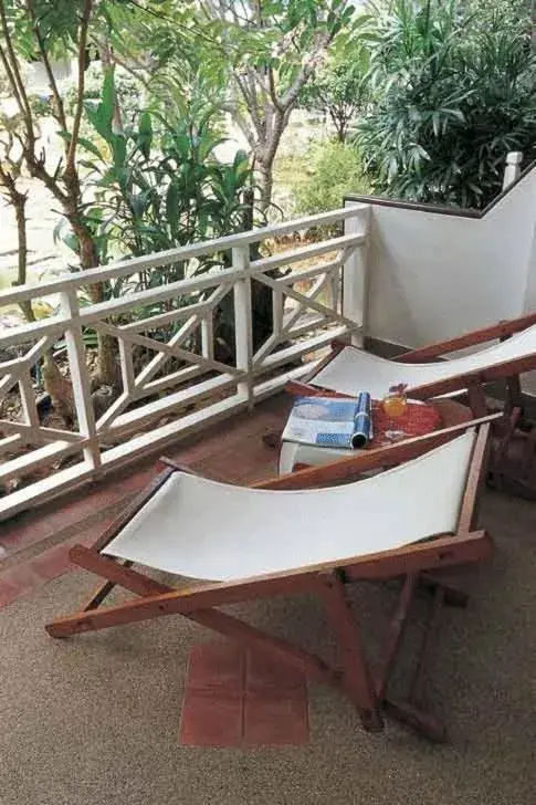 Balcony/Terrace in Samroiyod Holiday Resort (SHA Extra Plus)