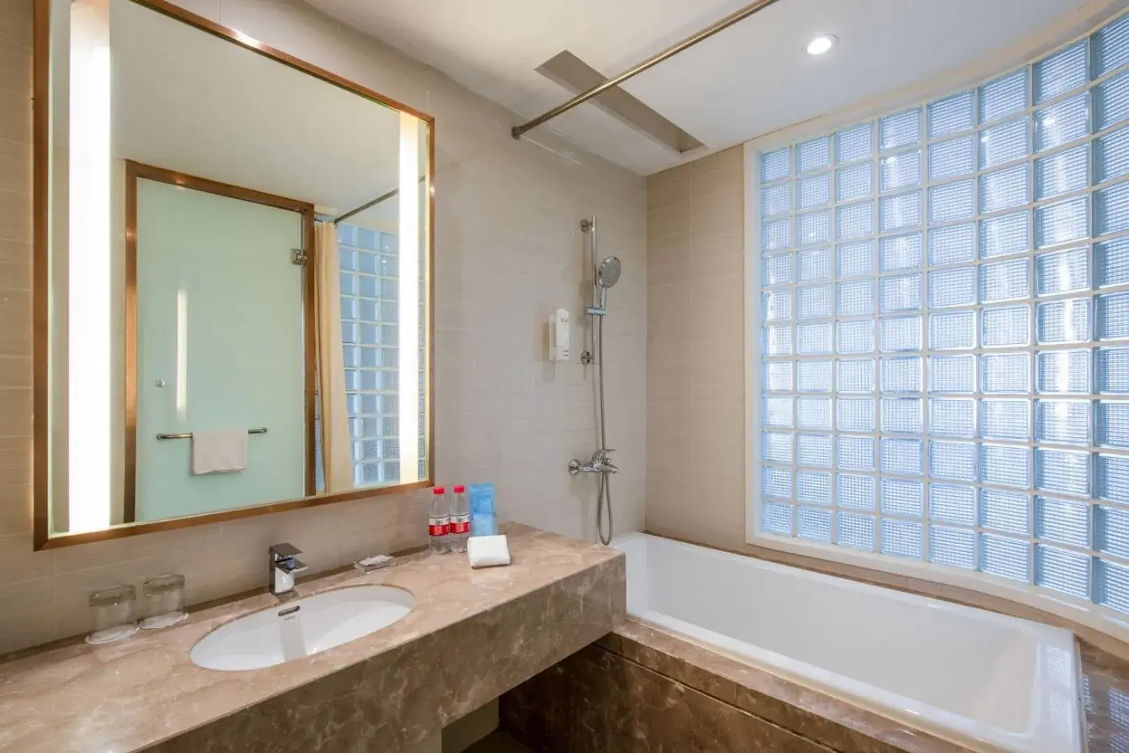 Bathroom in Holiday Inn Express Shenyang Golden Corridor, an IHG Hotel