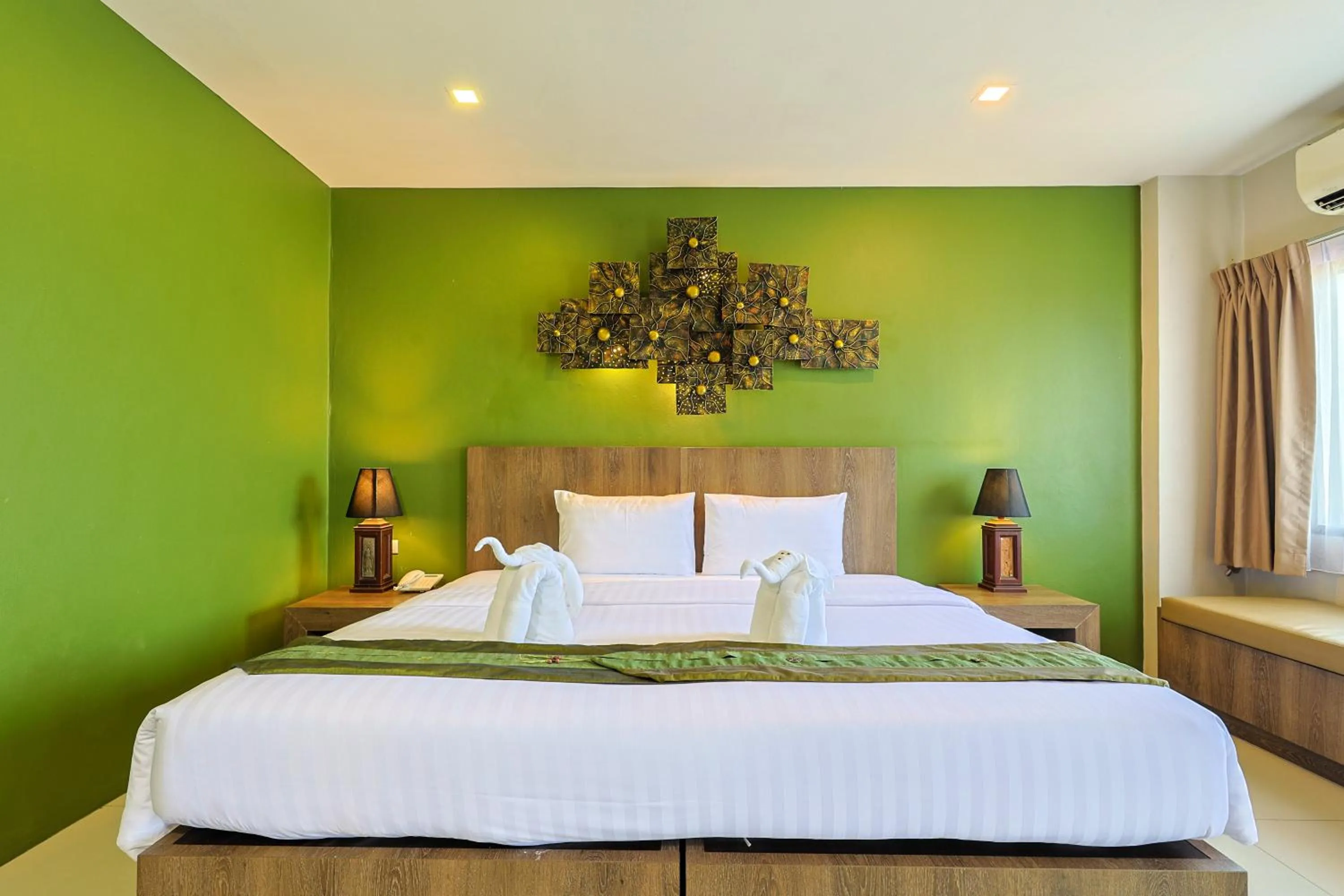 Bed in The Gig Hotel