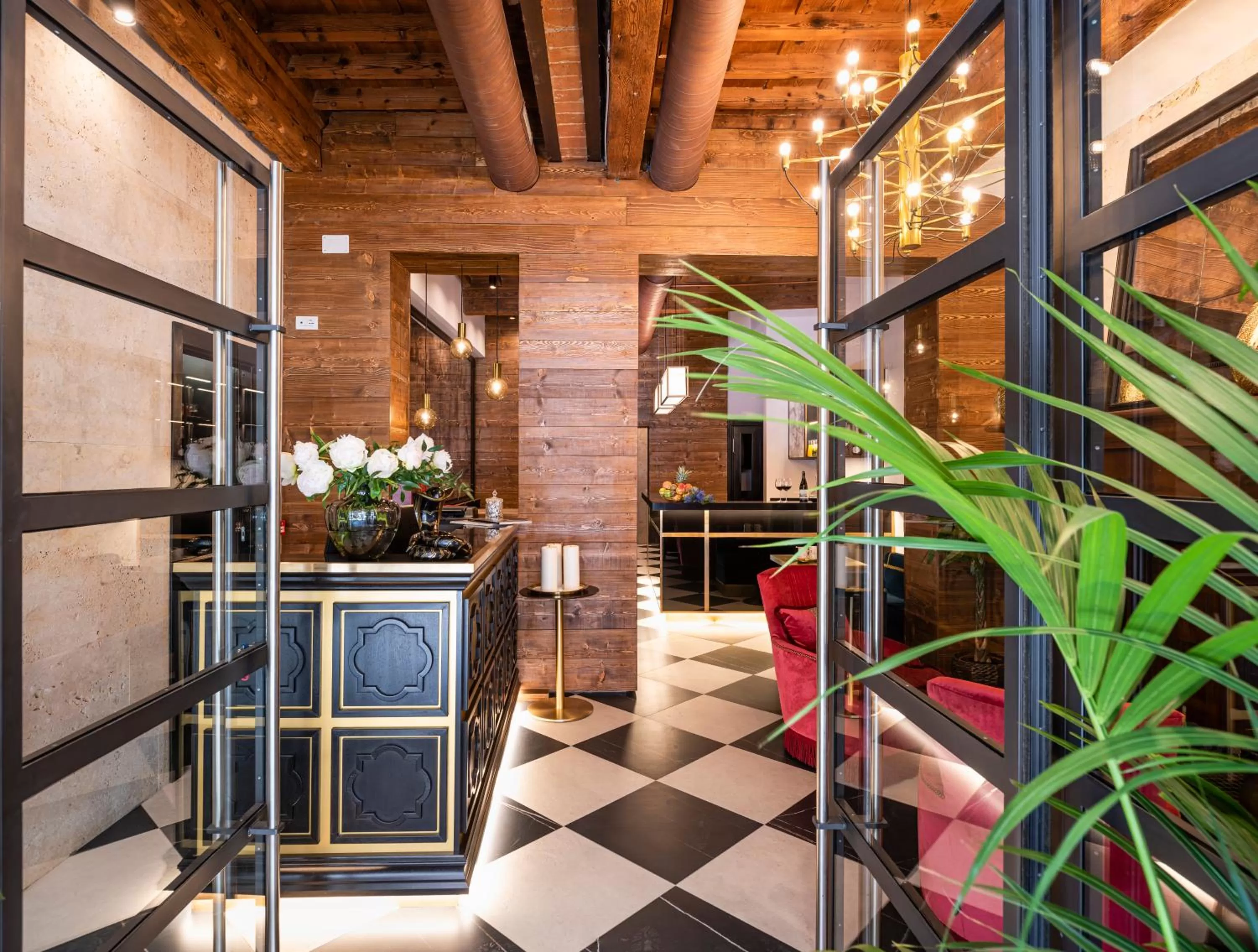 Lobby or reception in Corte Guelfa