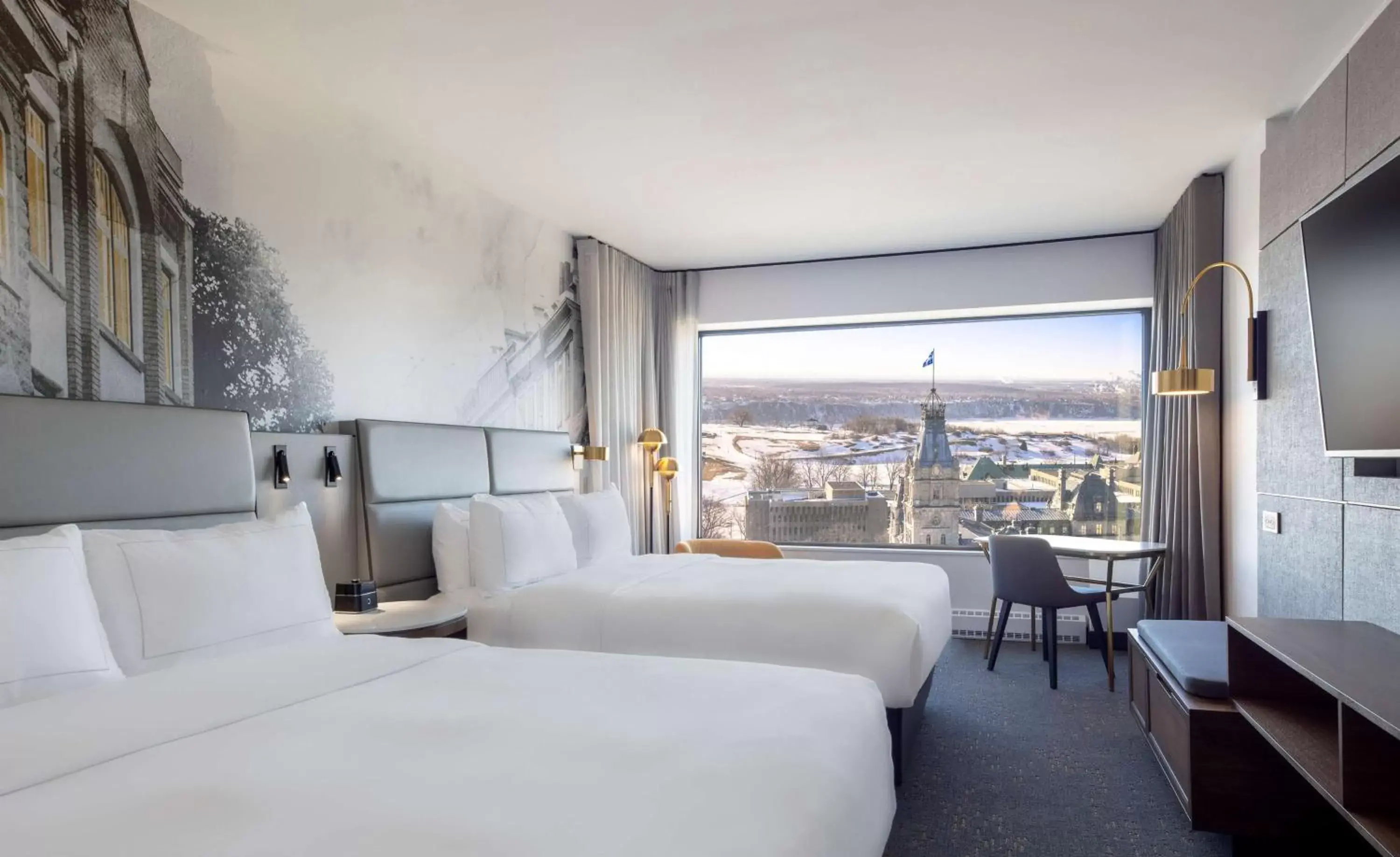 Bedroom in Hilton Québec